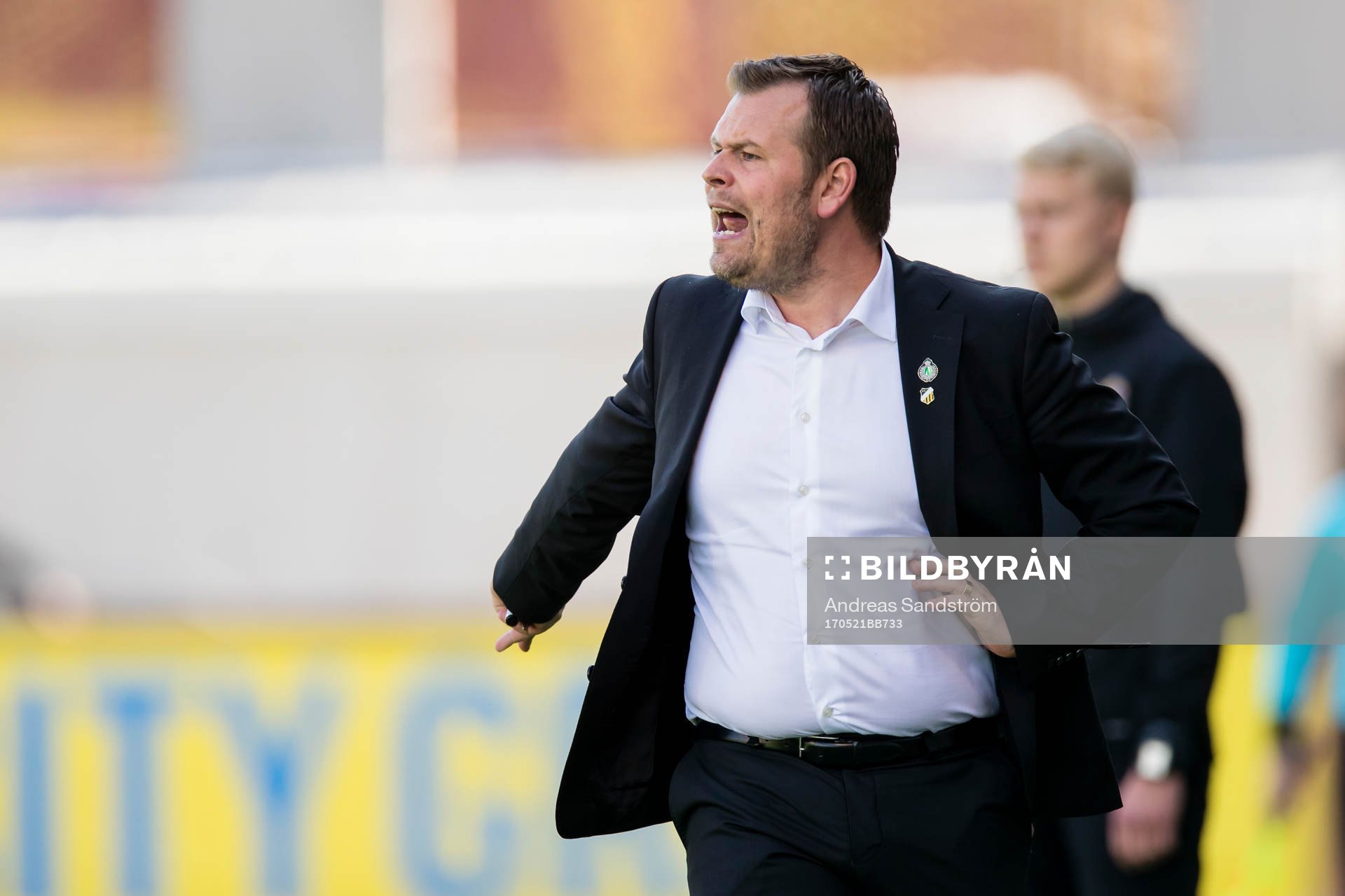 Häckens tränare Mikael Stahre