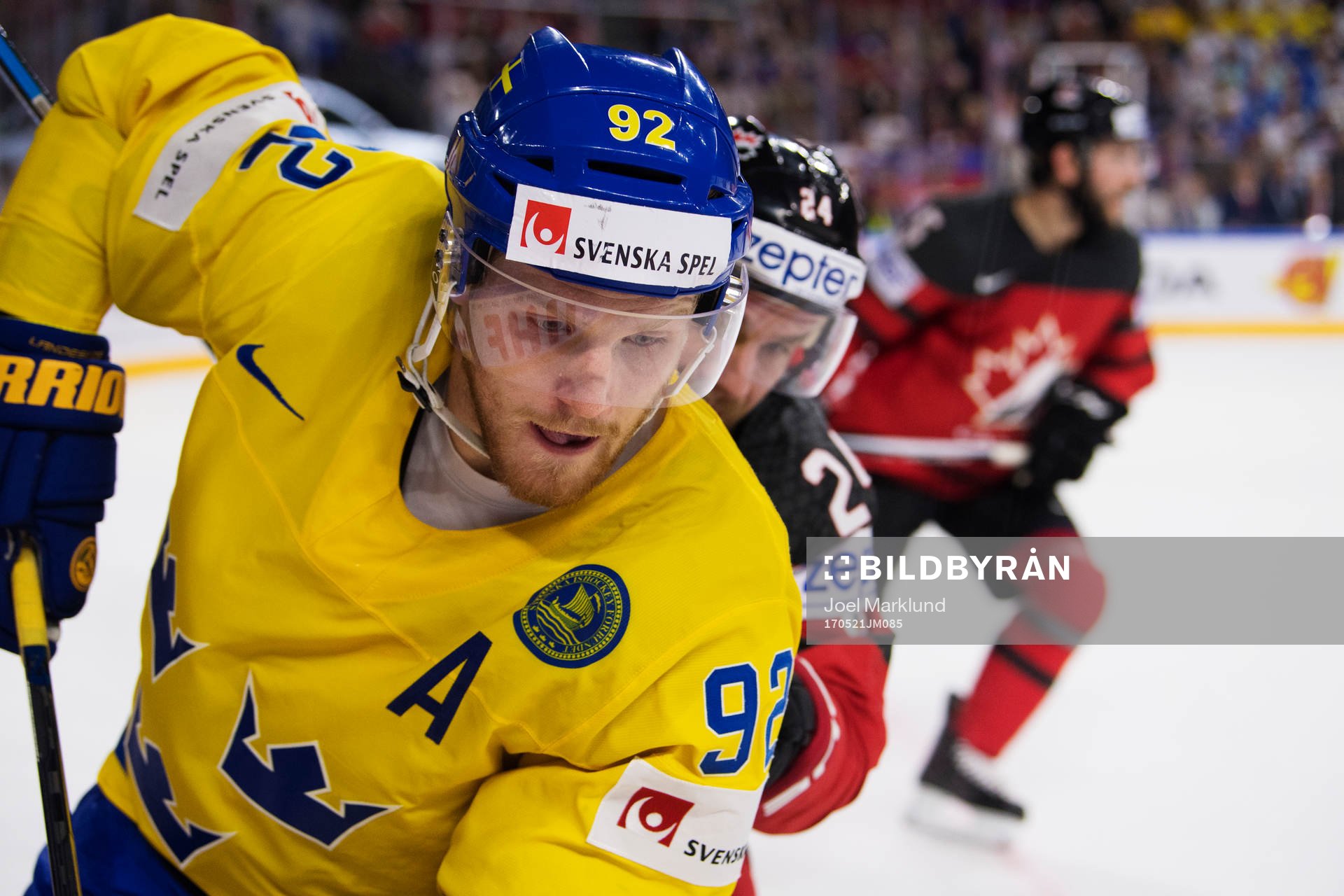 Sveriges Gabriel Landeskog