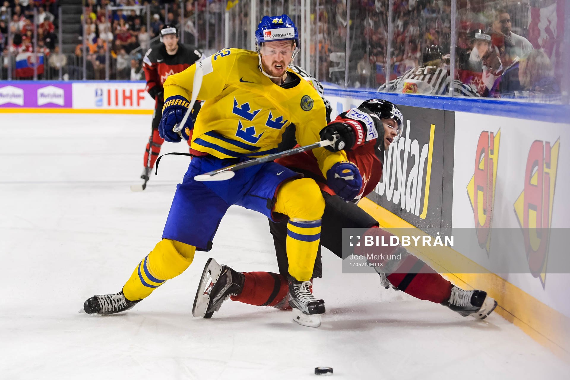 Sveriges Joakim Nordström  och Kanadas Josh Morrissey