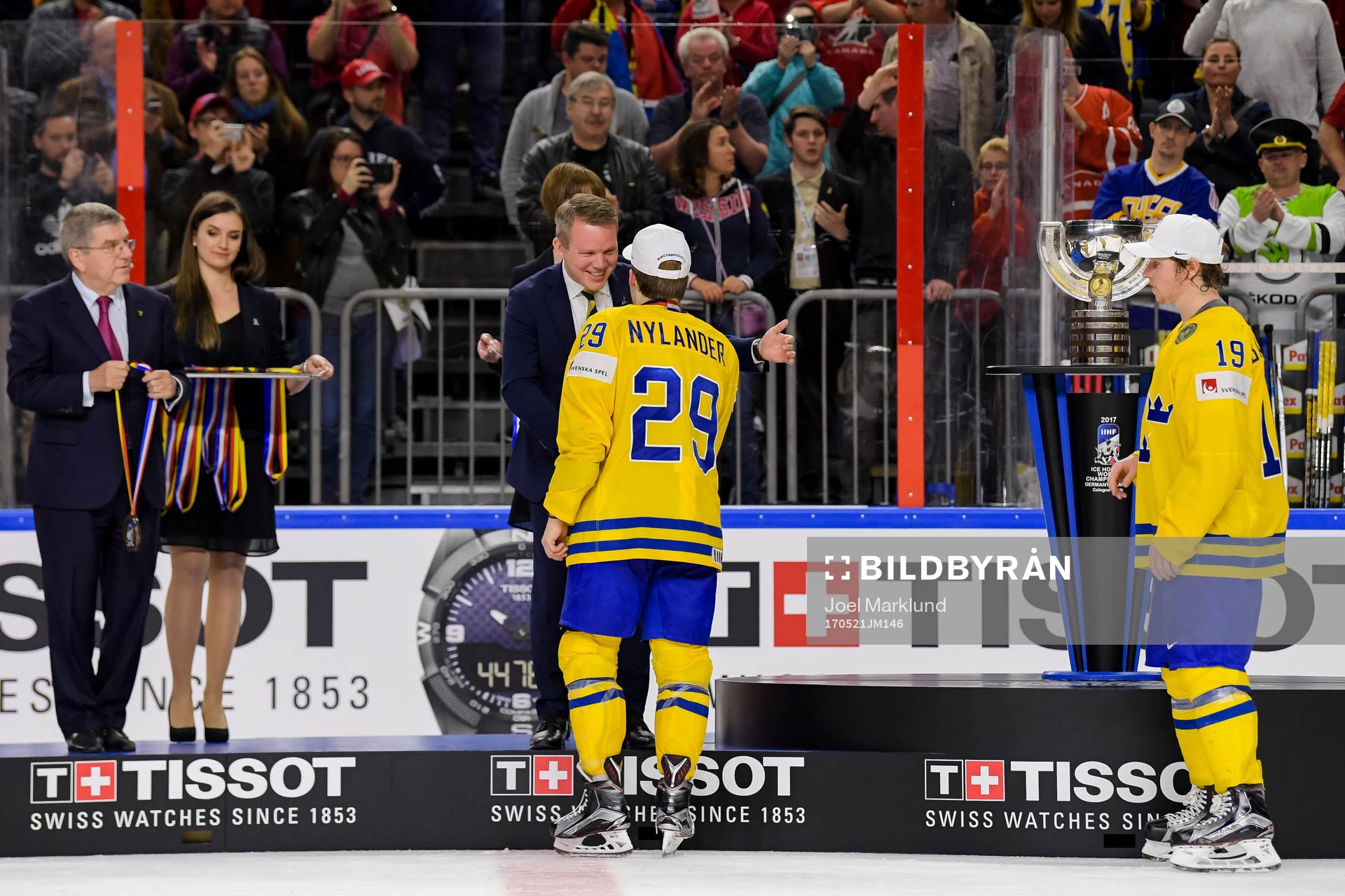 Sveriges William Nylander tilldelas guldmedalj