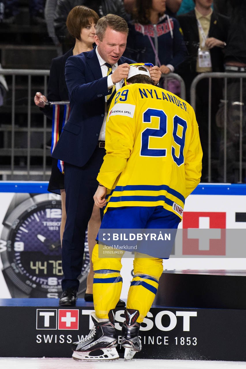 Anders Larsson, ordförande Svenska Ishockeyförbundet,