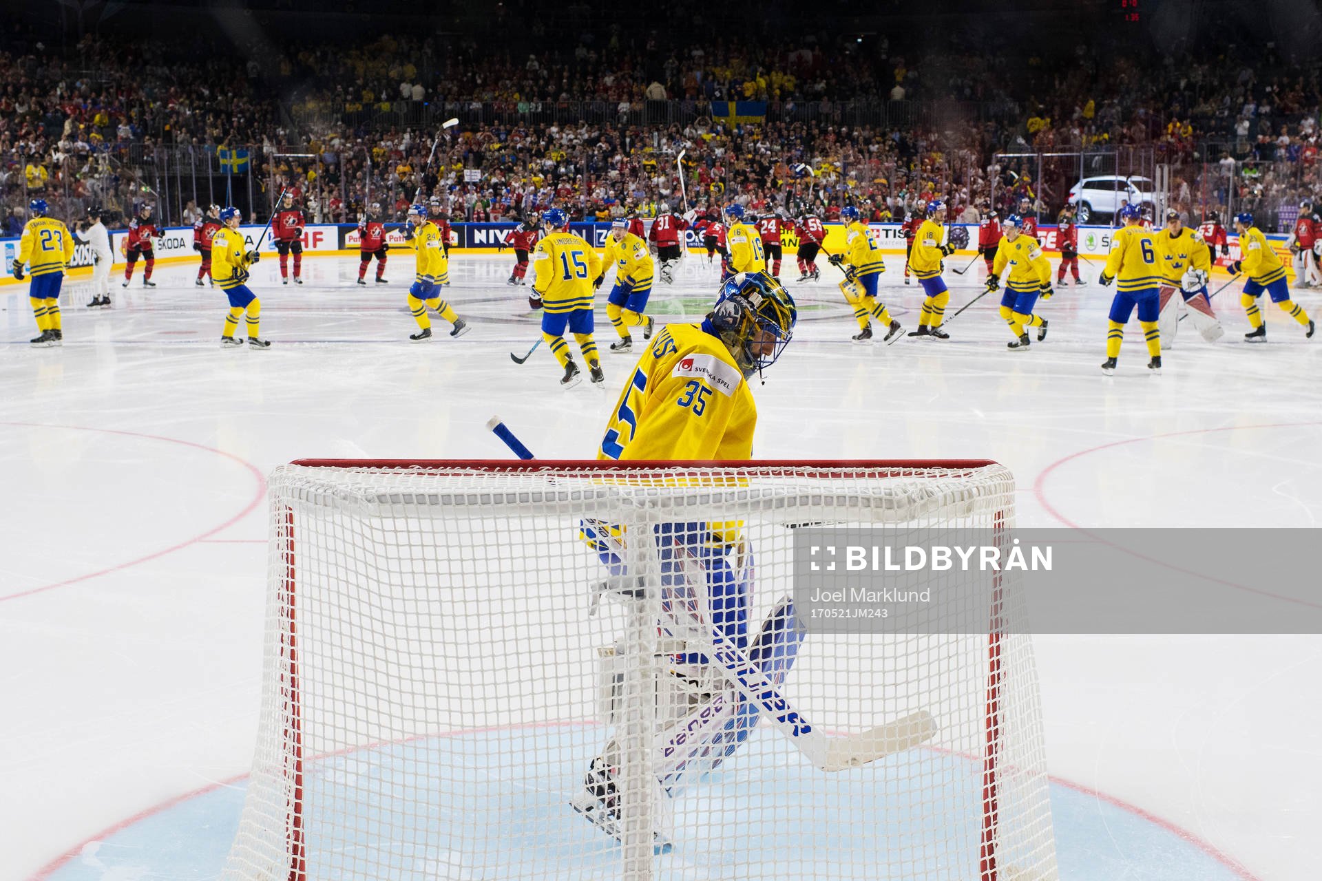 Sveriges målvakt Henrik Lundqvist