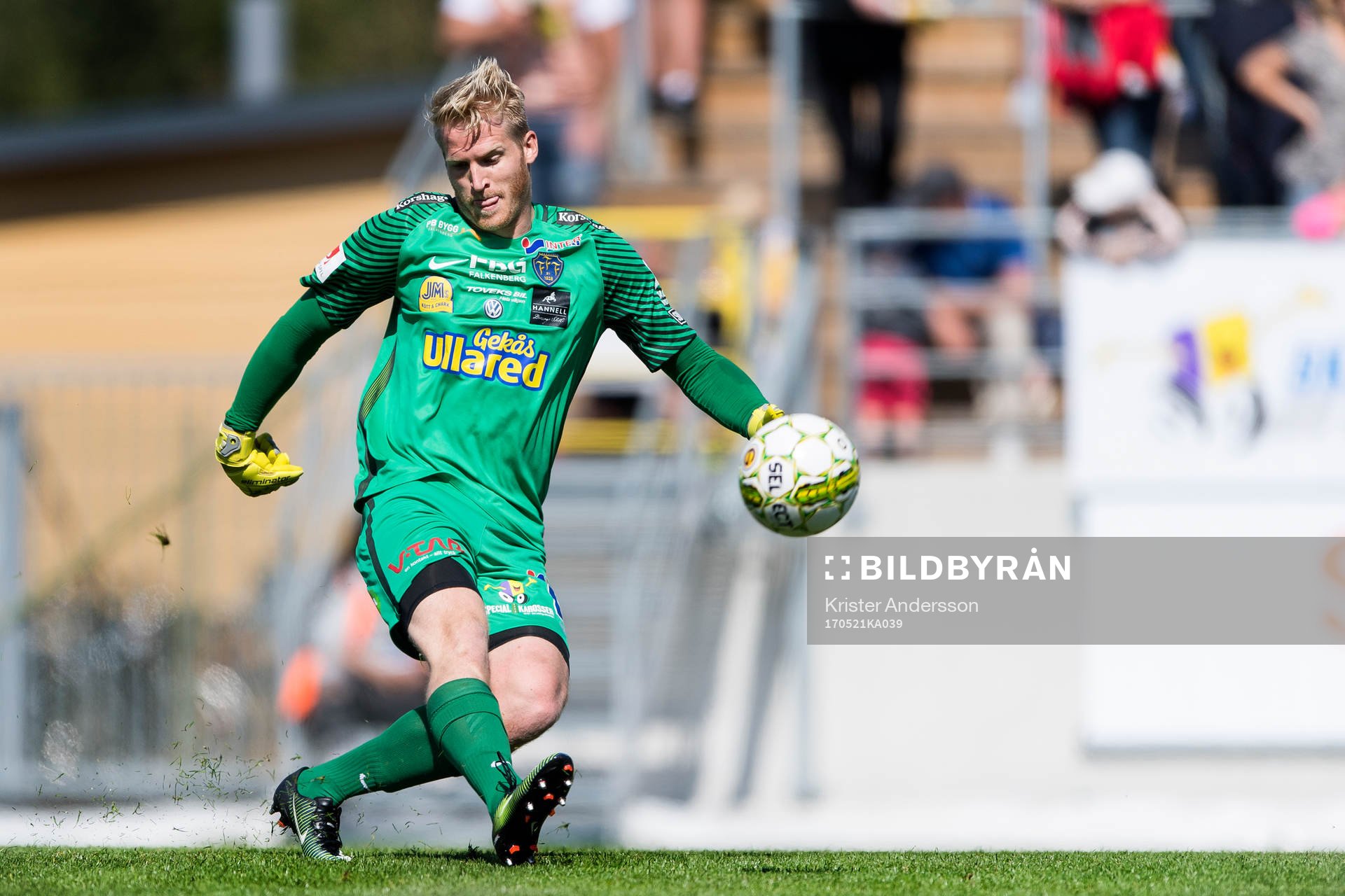 Falkenbergs målvakt Hampus Nilsson