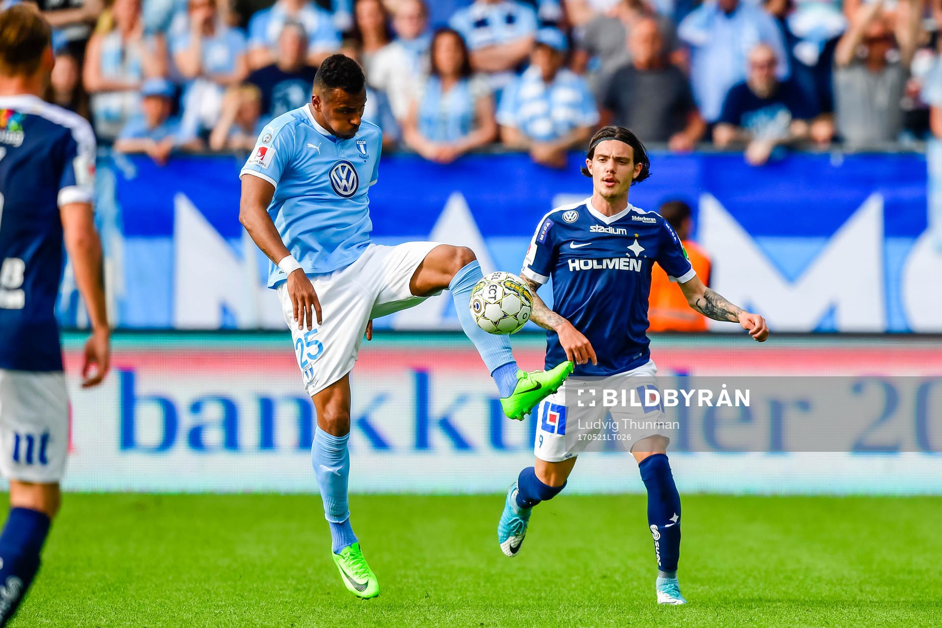 Malmö FFs Felipe Carvalho och Norrköpings David Moberg