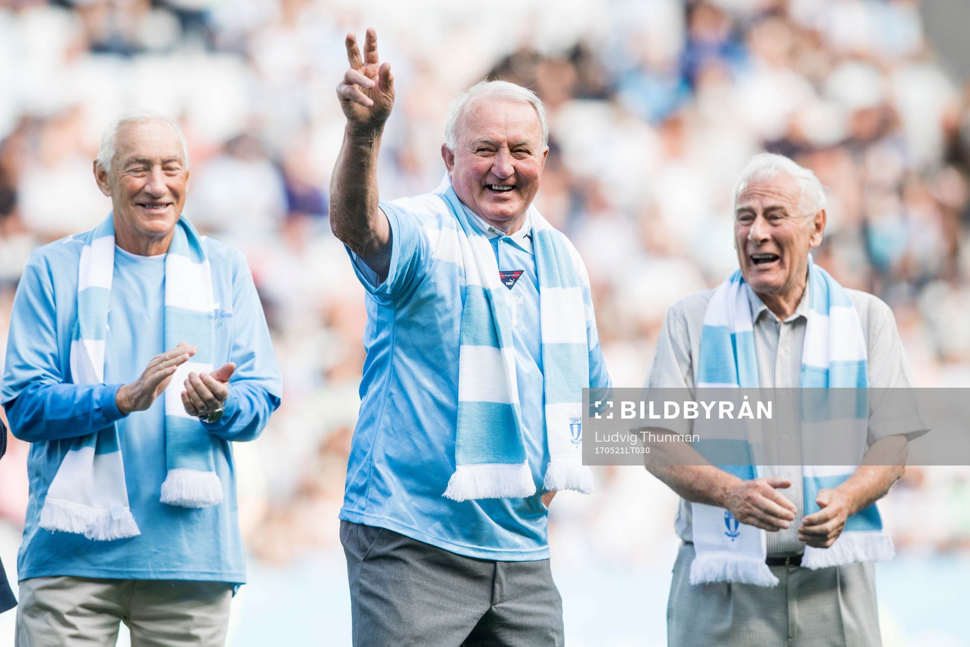 Tre Malmö FFs fd spelare hyllas