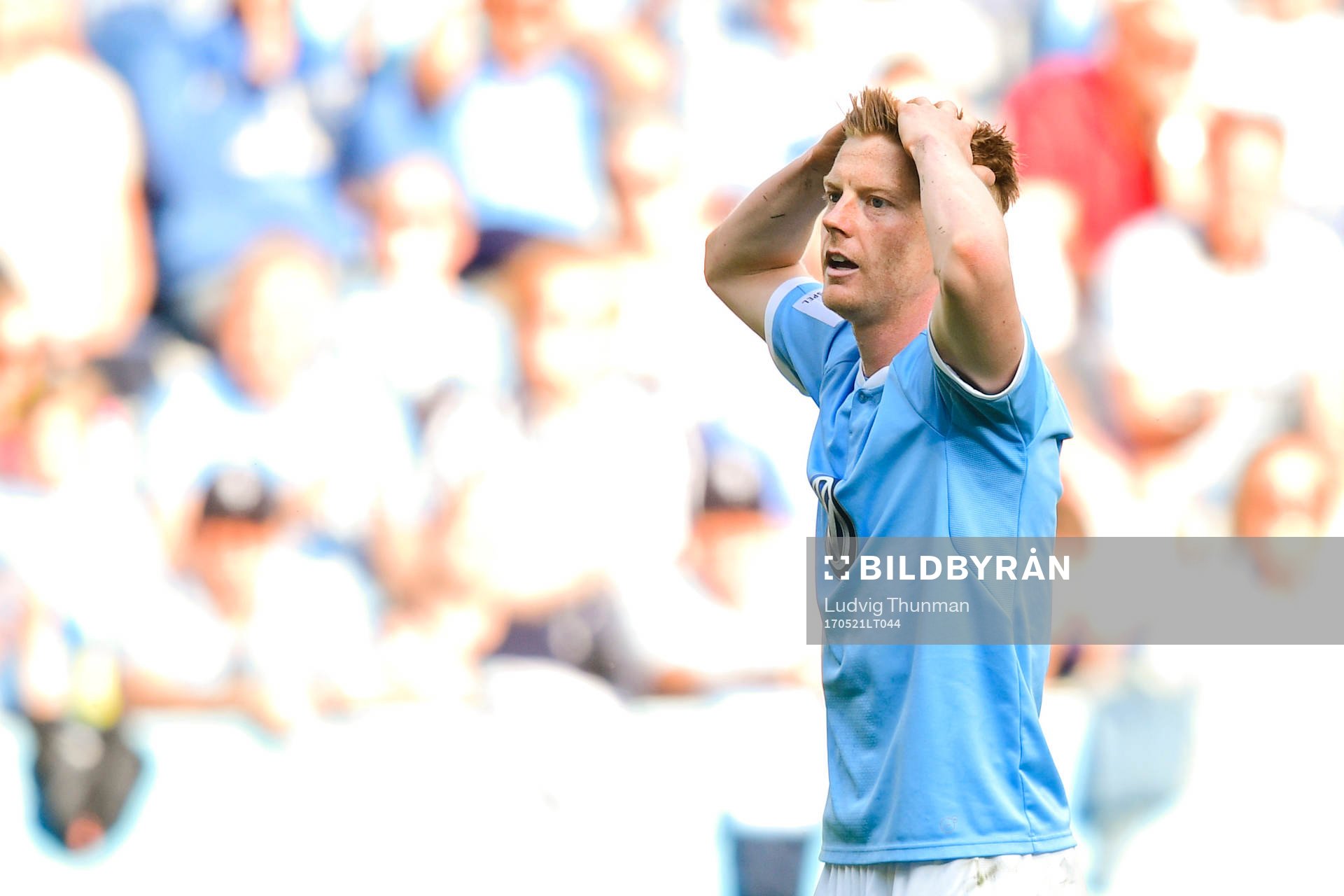 Malmö FFs Anders Christiansen deppar