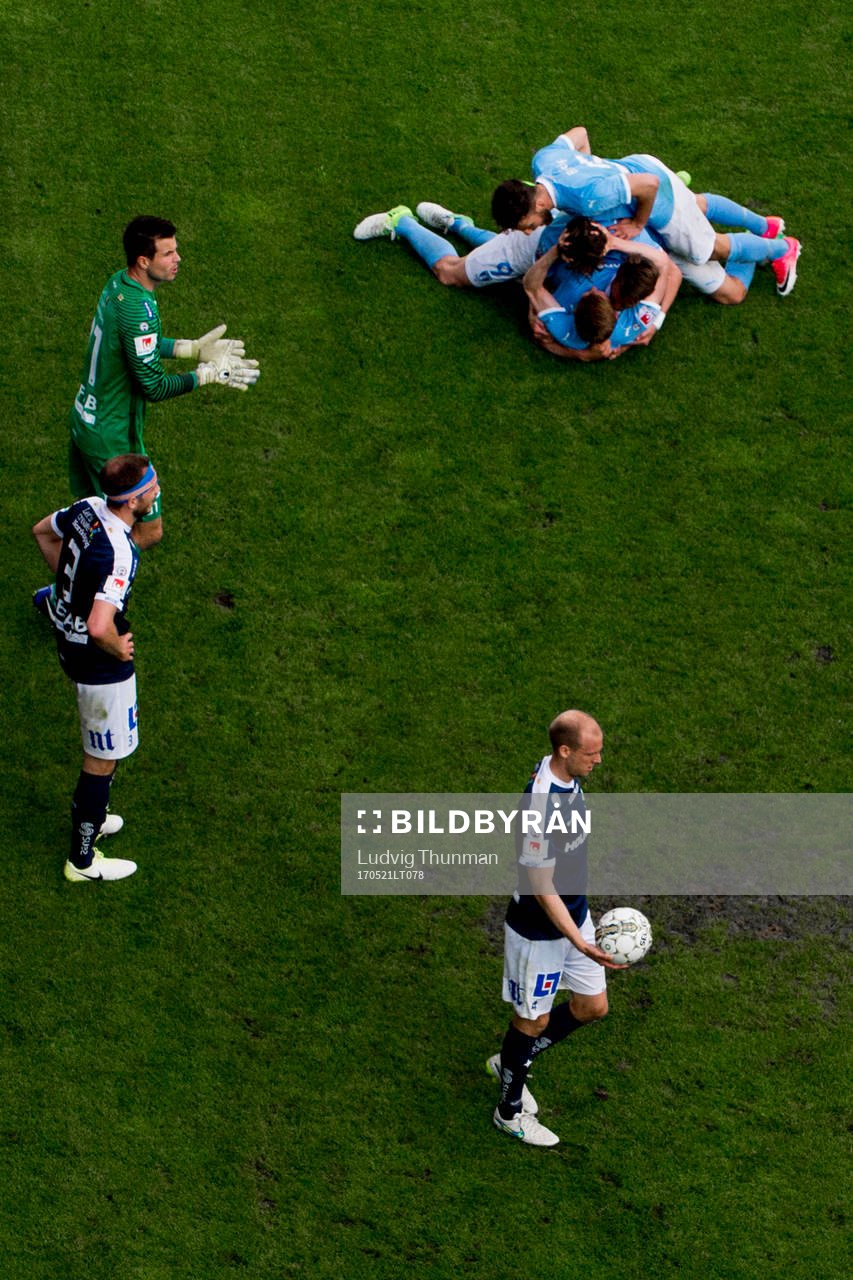 Malmö FFs Markus Rosenberg firas