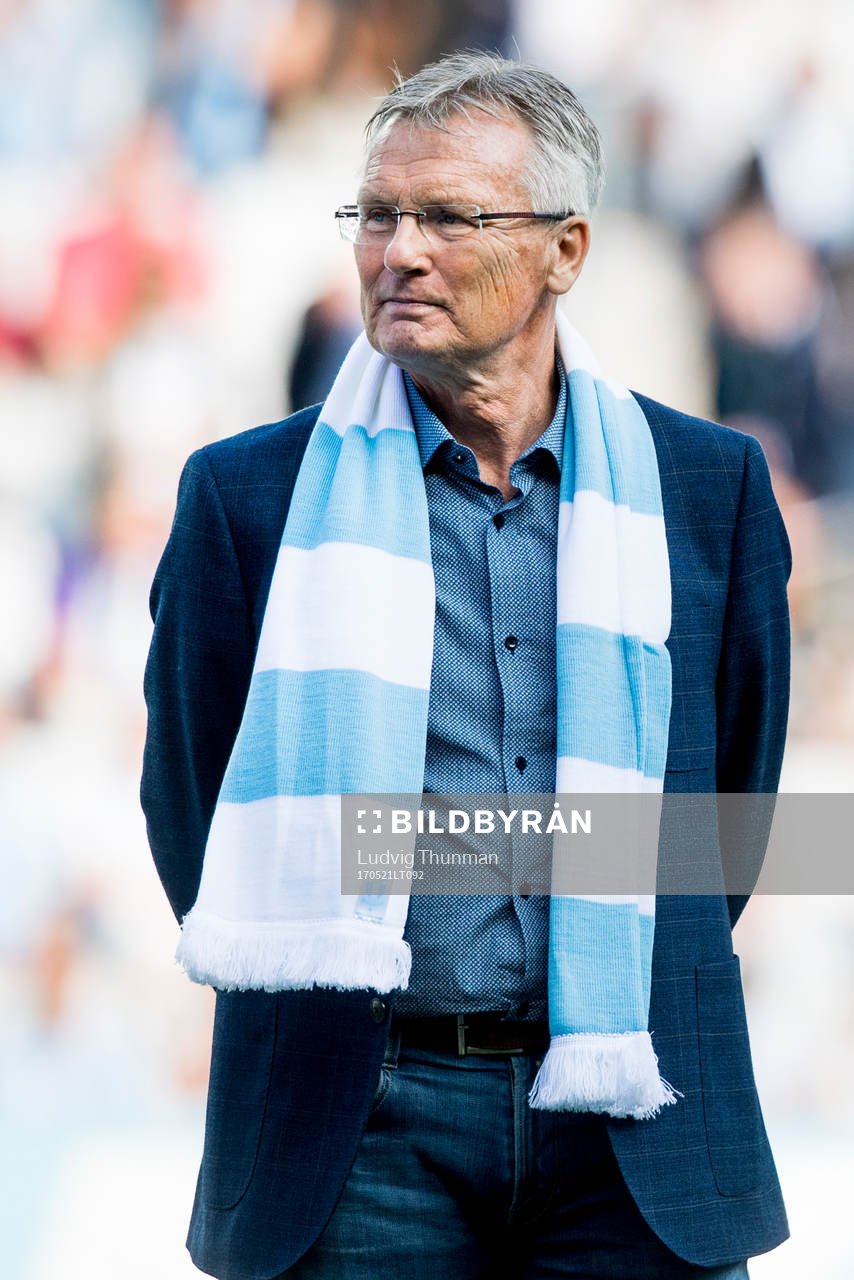 Fd Malmö FF spelaren Roland Andersson hyllas