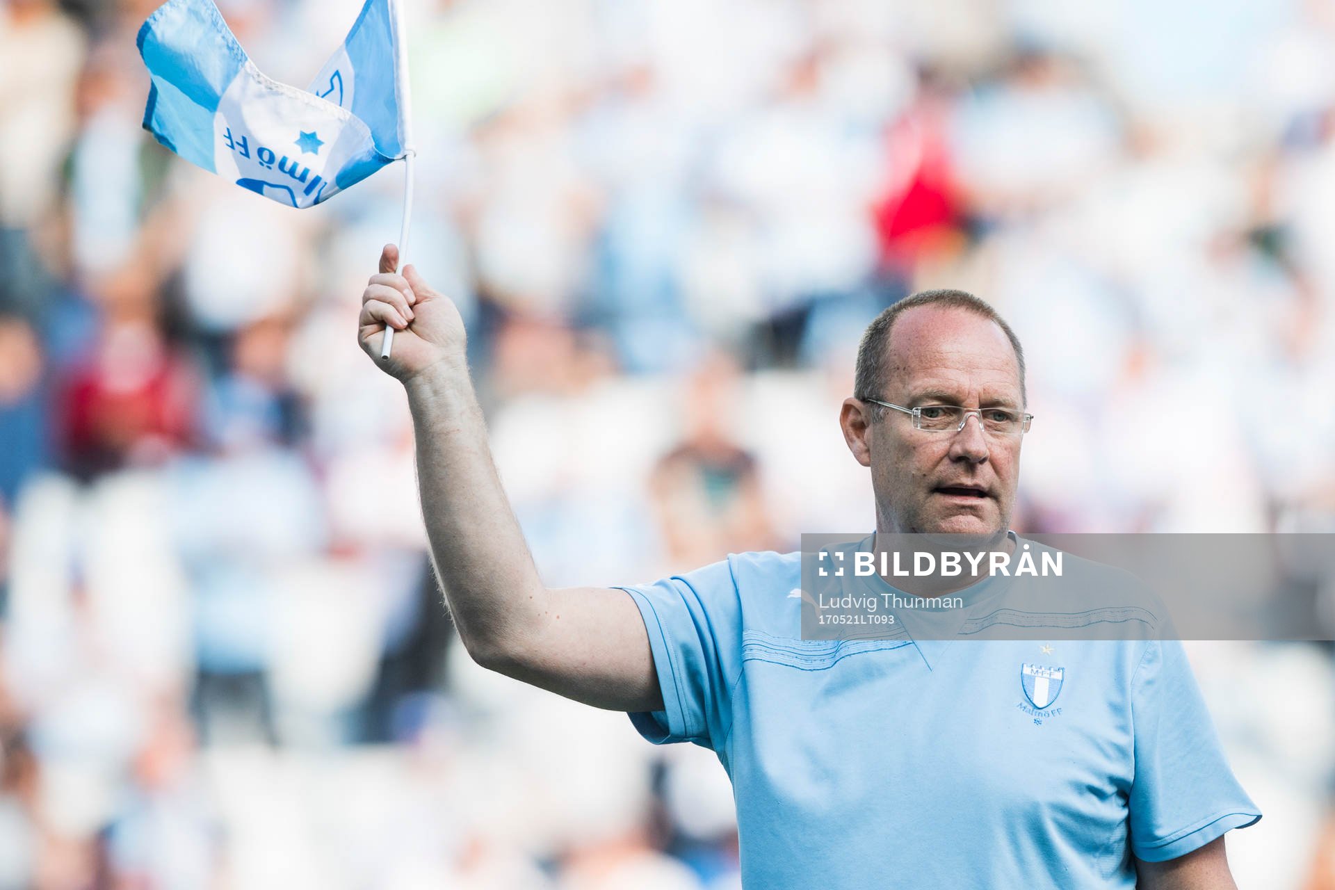 Fd Malmö FF spelaren Mats Magnusson hyllas
