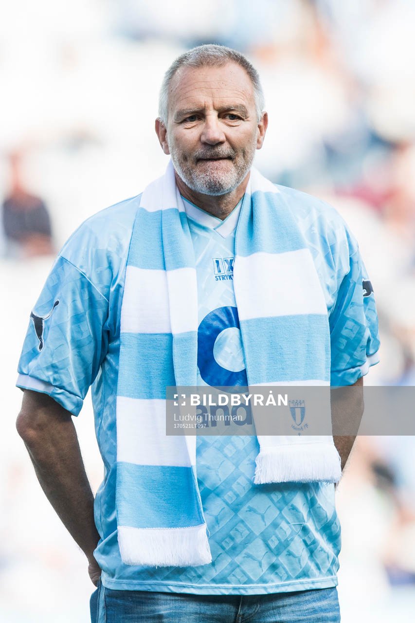 Fd Malmö FF spelaren Torbjörn Persson hyllas