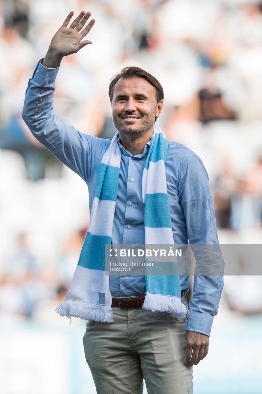Fd Malmö FF spelaren Yksel Osmanovski hyllas
