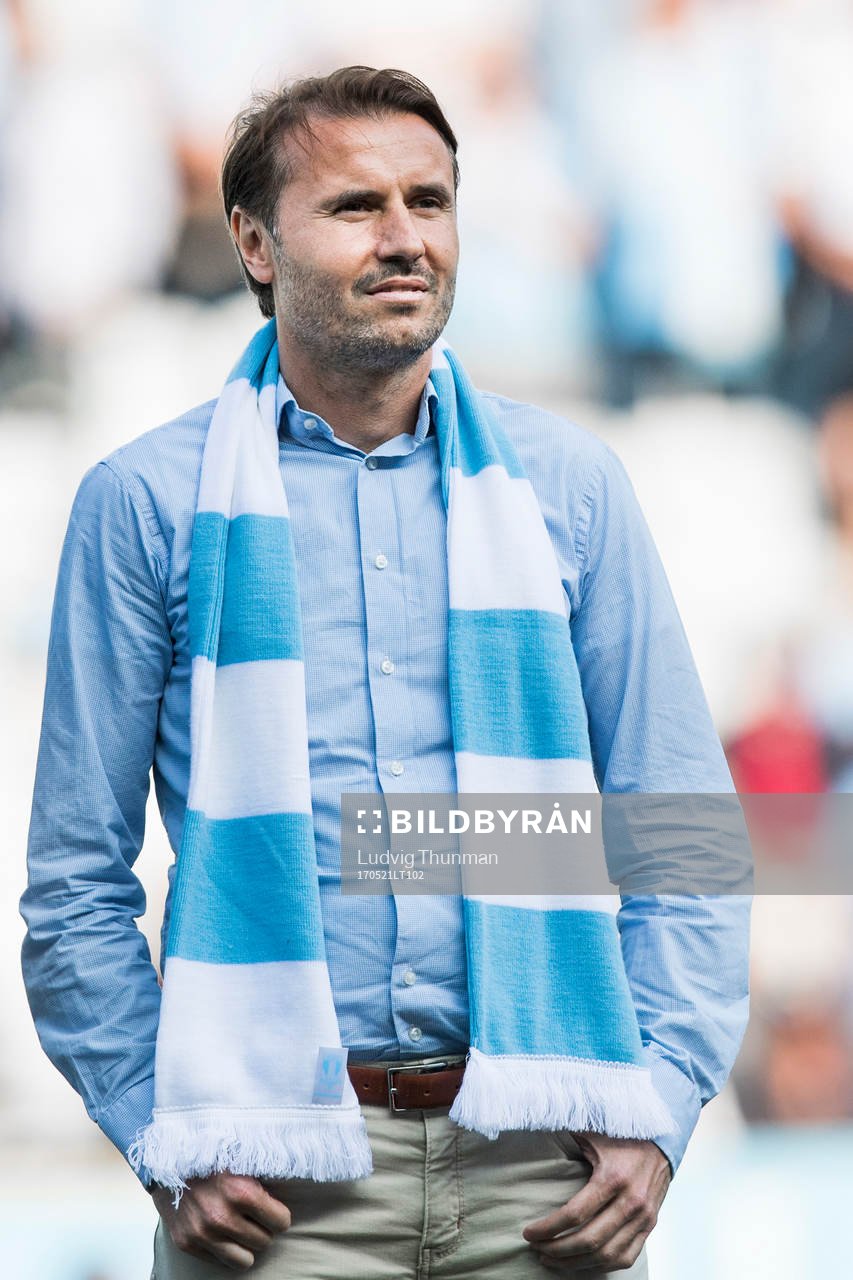Fd Malmö FF spelaren Yksel Osmanovski hyllas