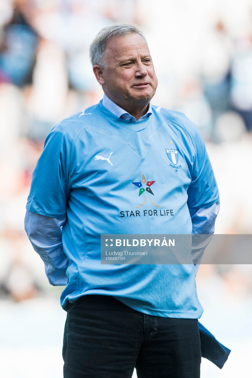 Fd Malmö FF spelaren Ingemar Erlandsson hyllas