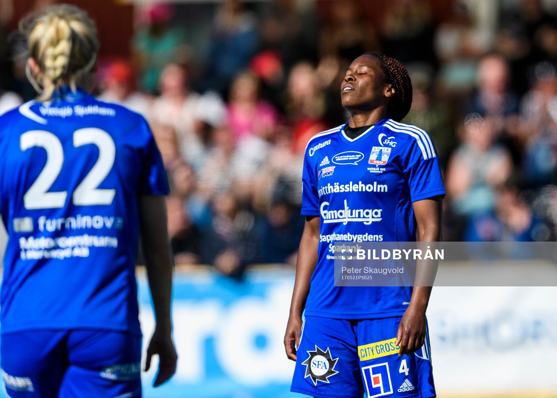 Vittsjös Ifeoma Dieke deppar