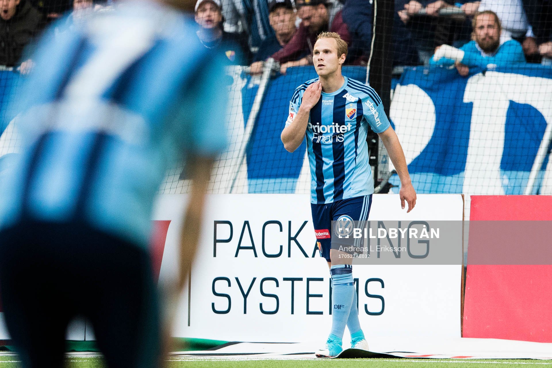 Djurgårdens Gustav Engvall deppar