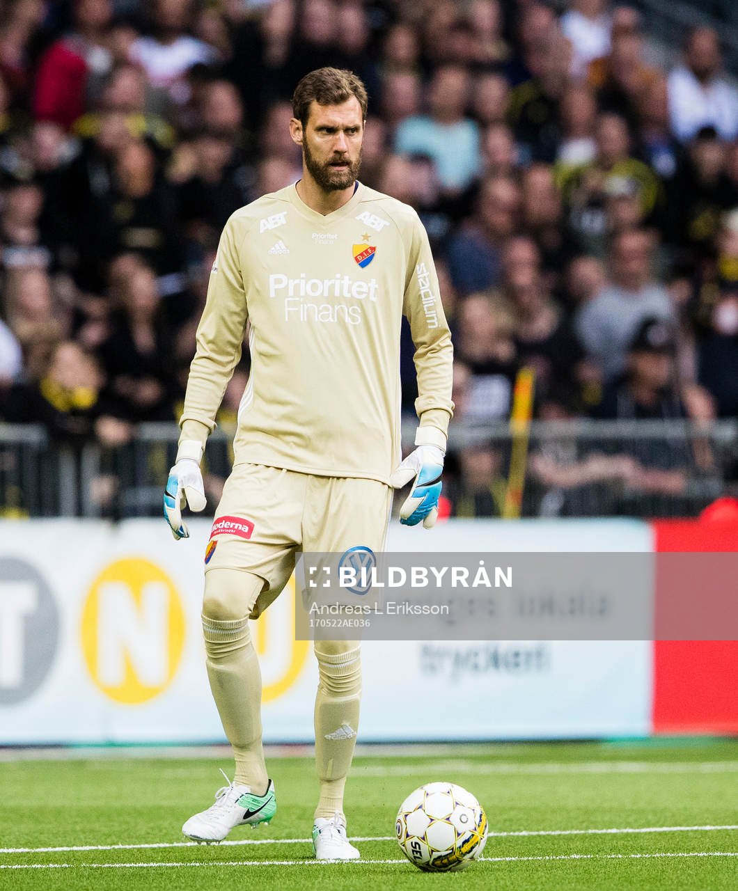 Djurgårdens målvakt Andreas Isaksson