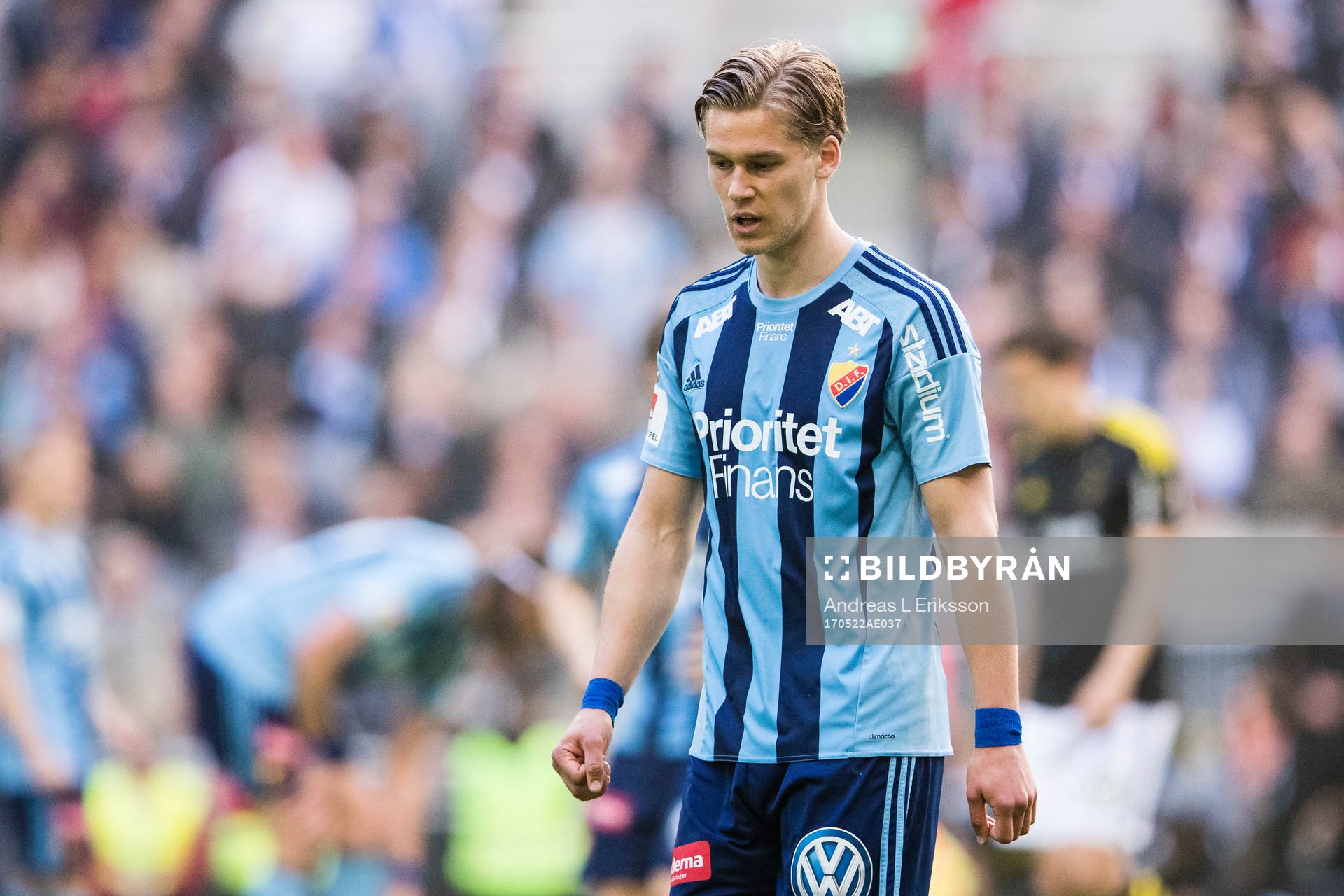 Djurgårdens Felix Beijmo deppar