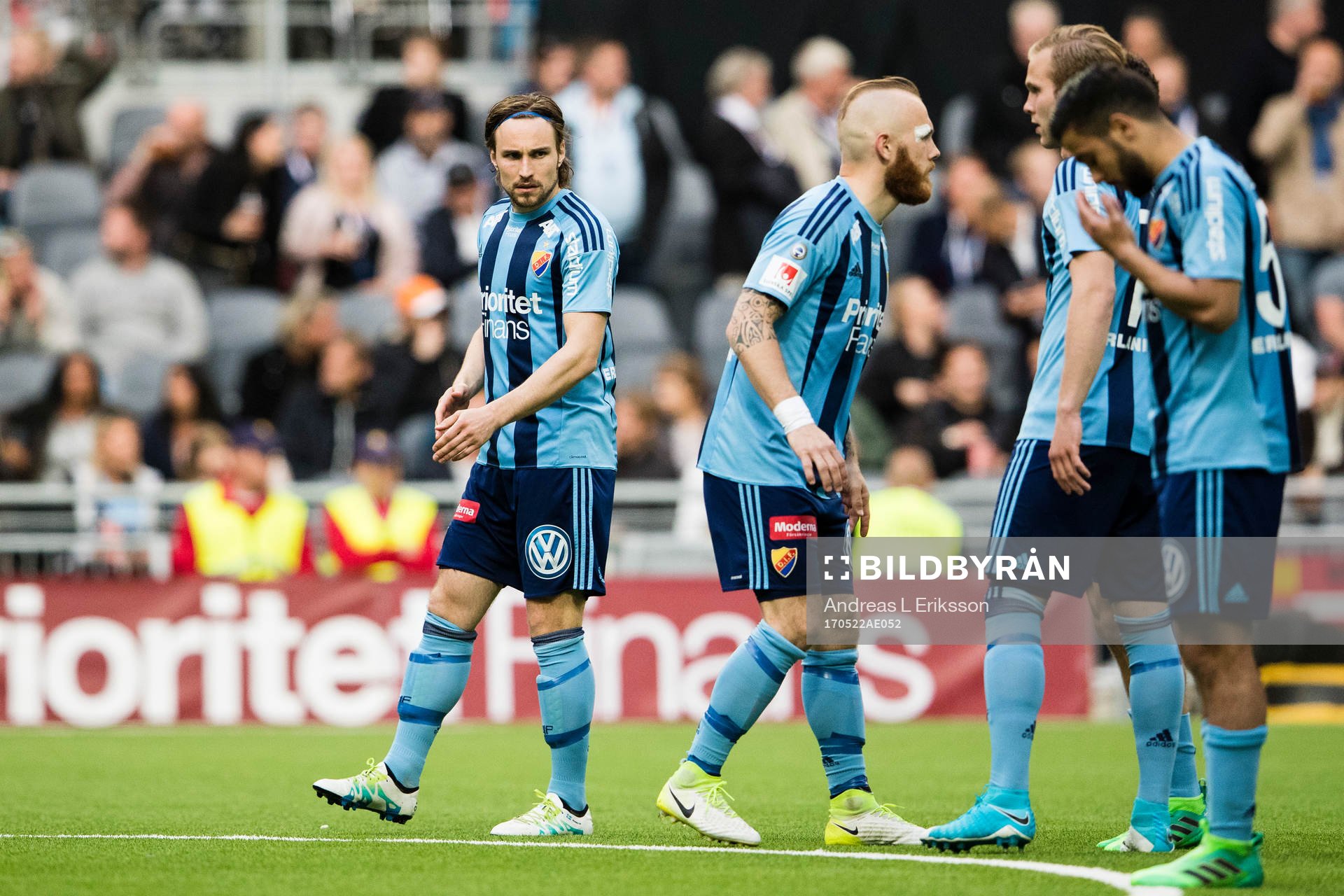 Djurgårdens Kevin Walker deppar