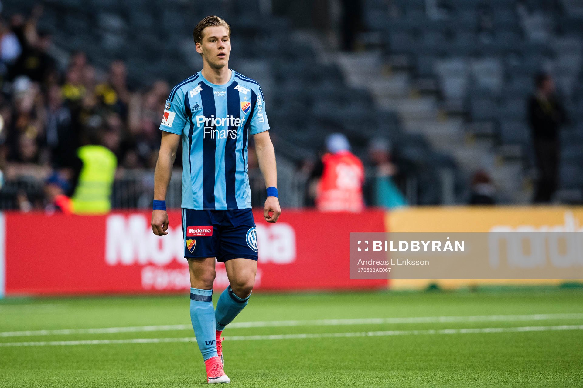 Djurgårdens Felix Beijmo deppar