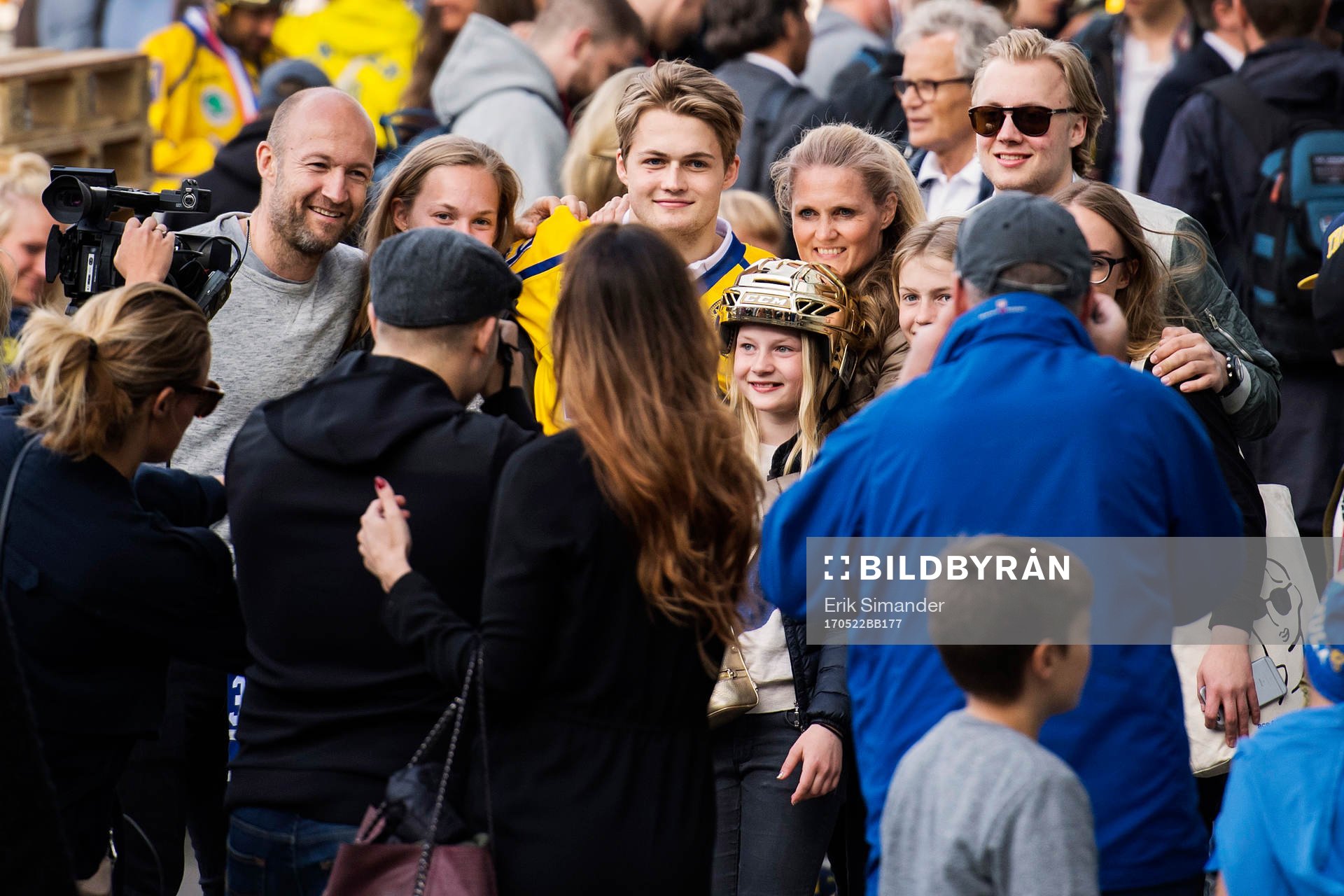 William Nylander med familj