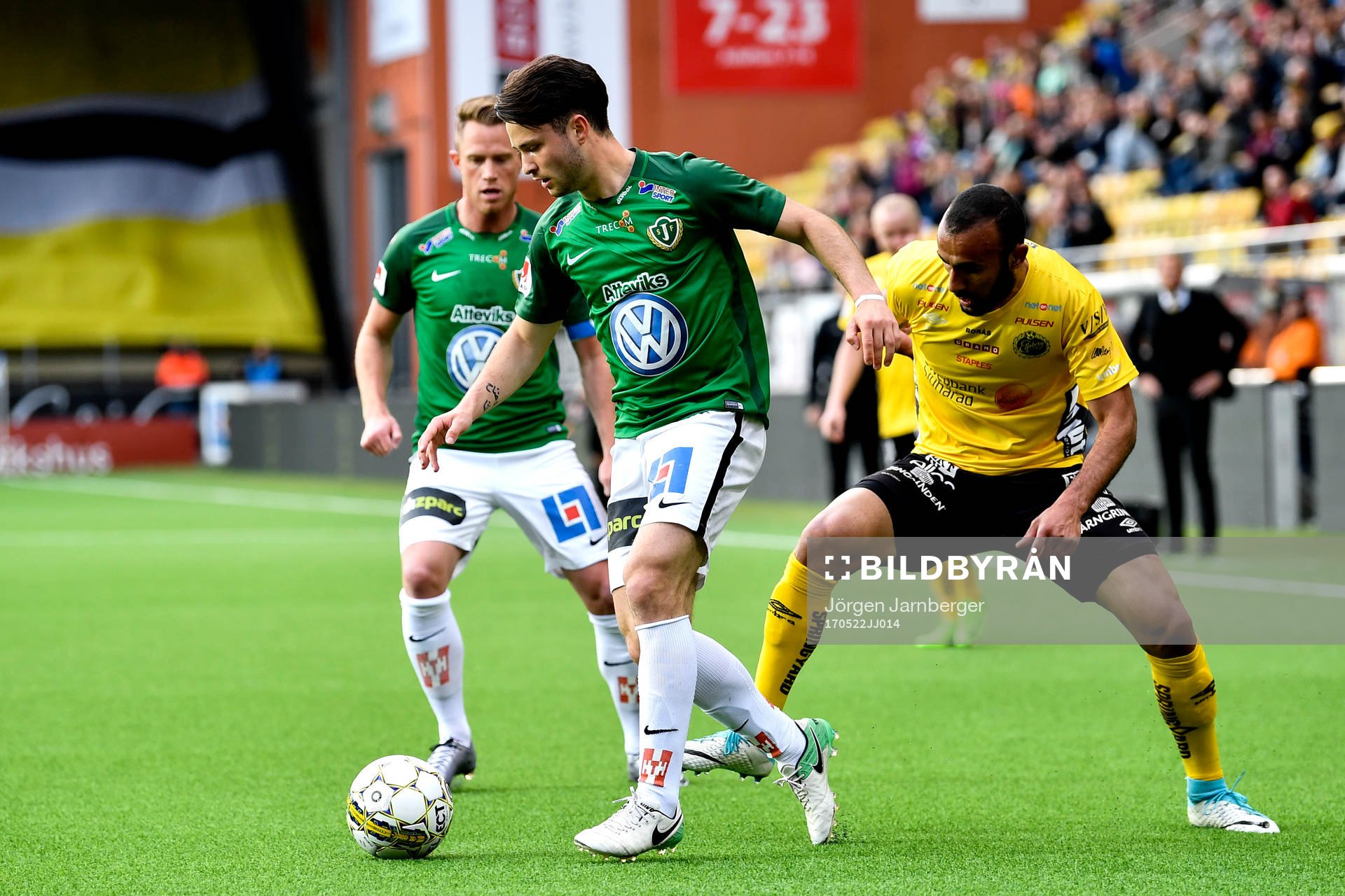 Jönköpings Jonathan Tamimi och Elfsborgs Issam Jebali