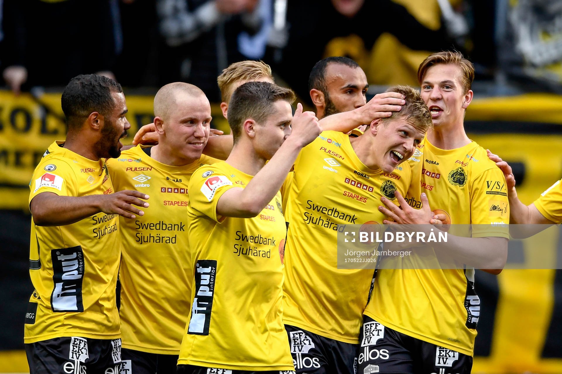 Elfsborgs Joakim Nilsson jublar