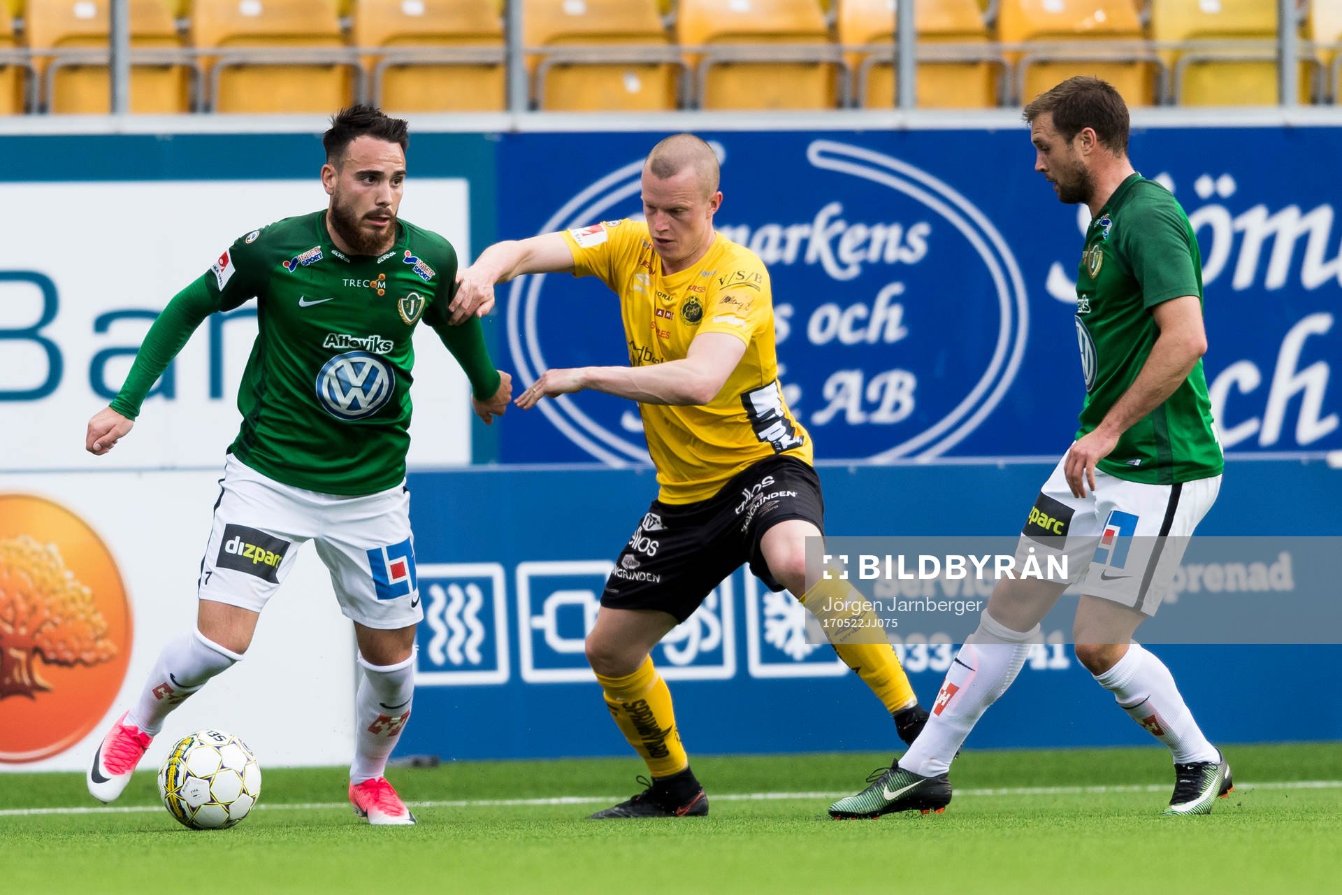 Jönköpings Dzenis Kozica och Elfsborgs Daniel Gustavsson