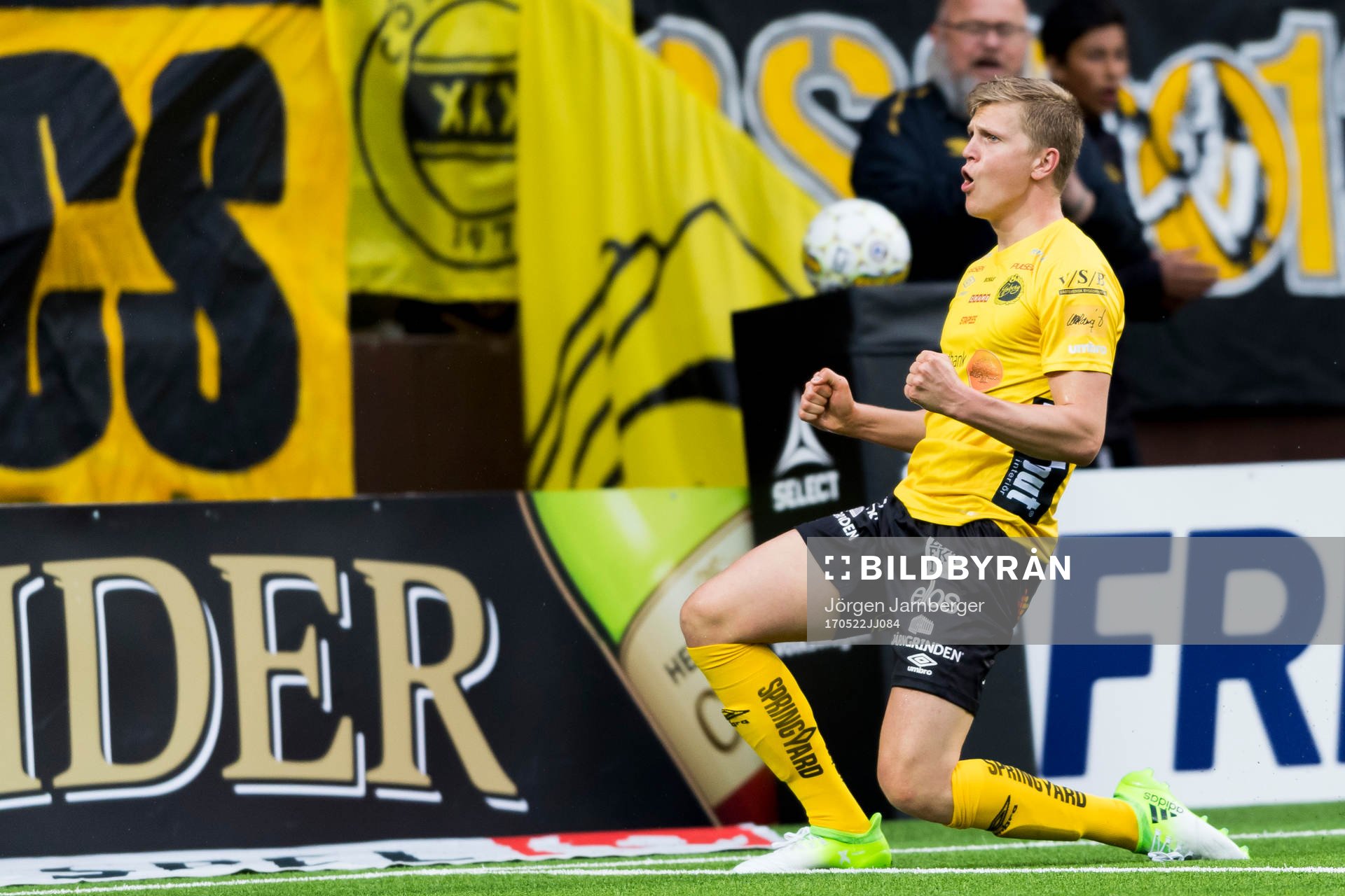 Elfsborgs Joakim Nilsson jublar
