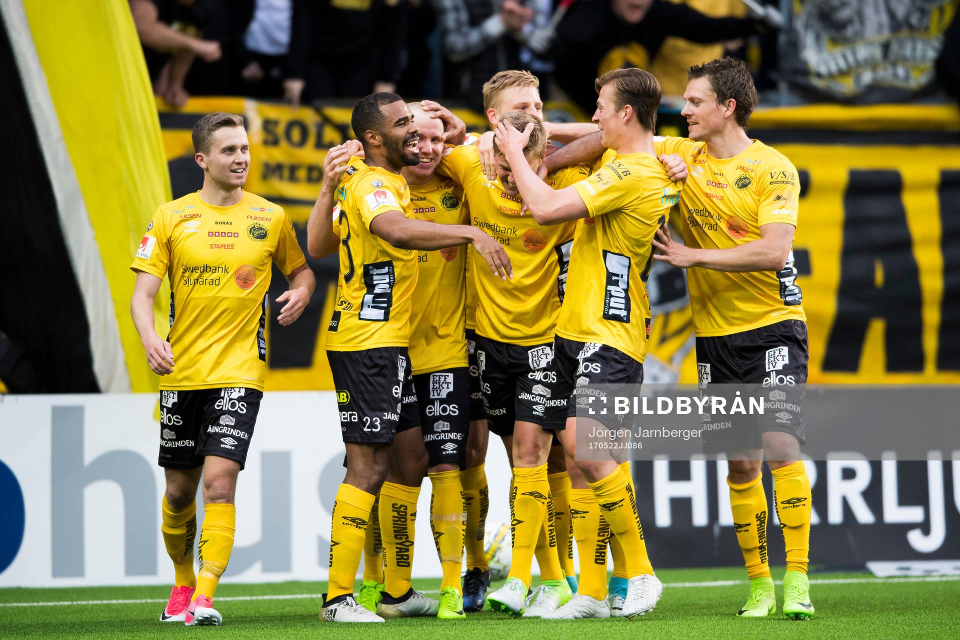 Elfsborgs Joakim Nilsson jublar