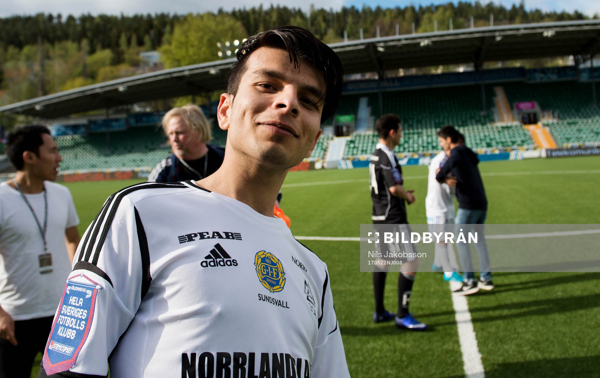 under fotbollsmatchen i Allsvenskan mellan GIF Sundsvall