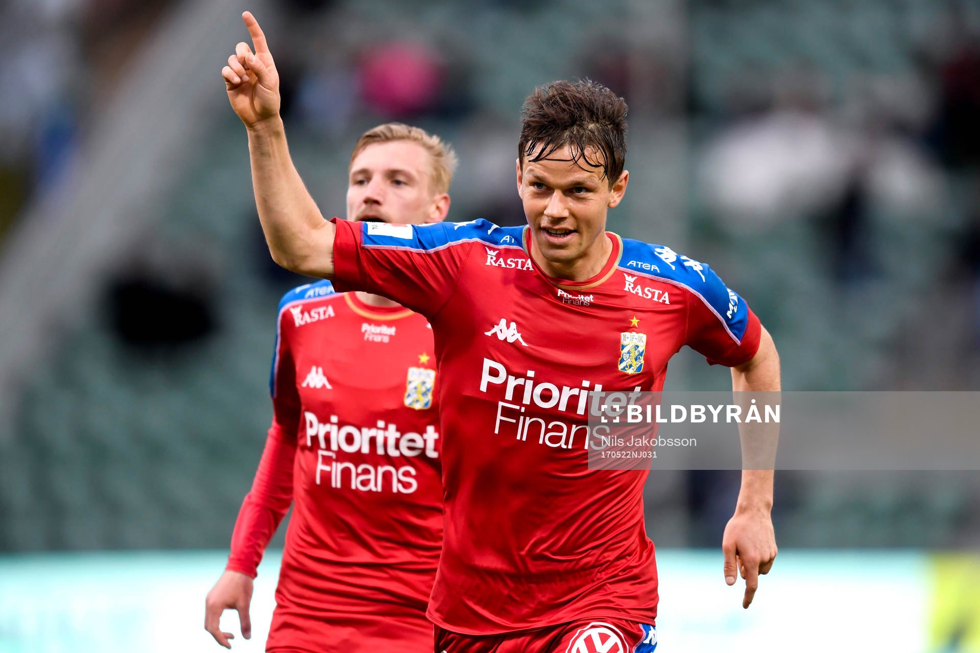 IFK Göteborgs Mads Albaek jublar
