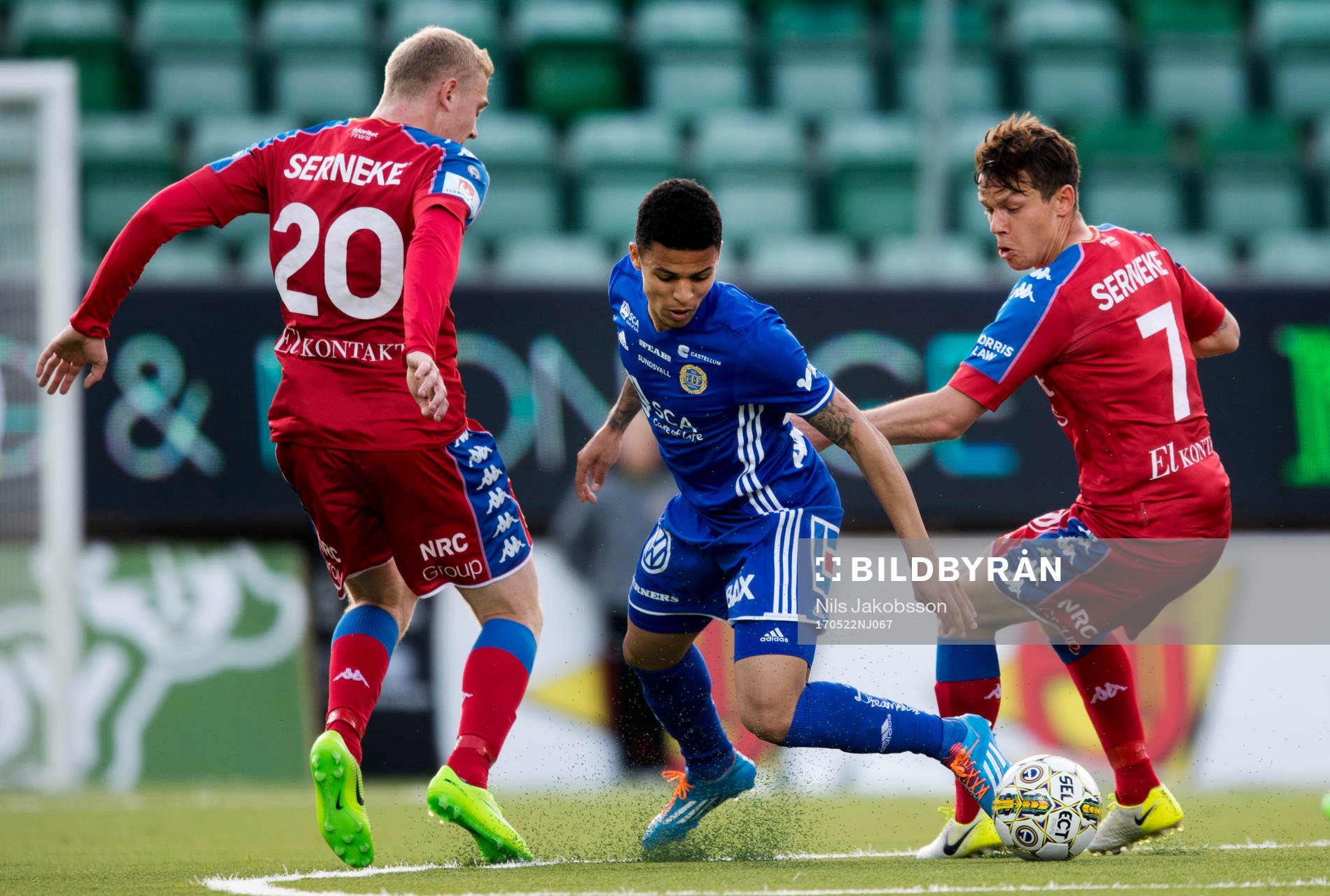 IFK Göteborgs Henrik Björdal och Mads Albaek