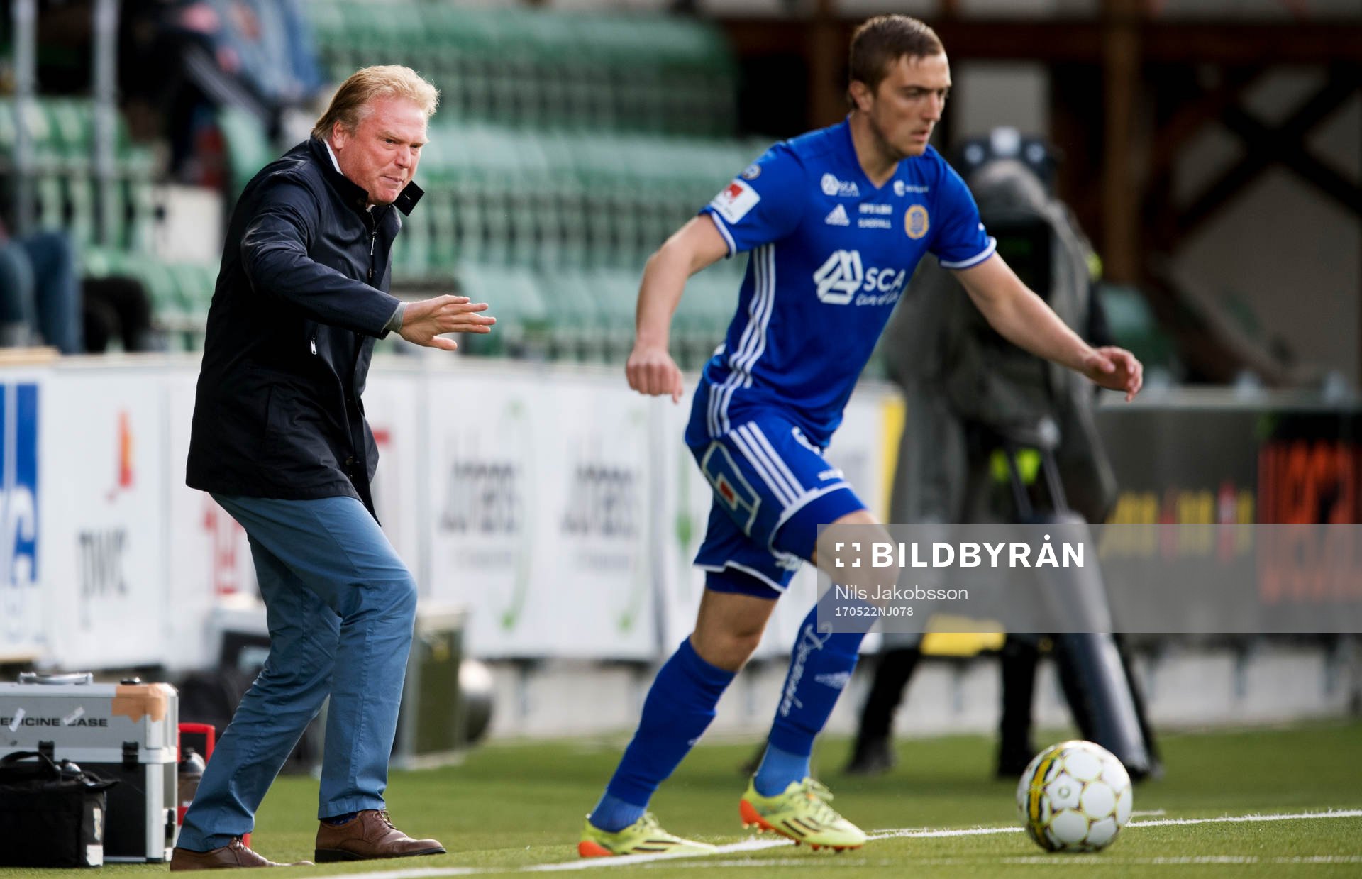 IFK Göteborgs tränare Jörgen Lennartsson och Sundsvalls