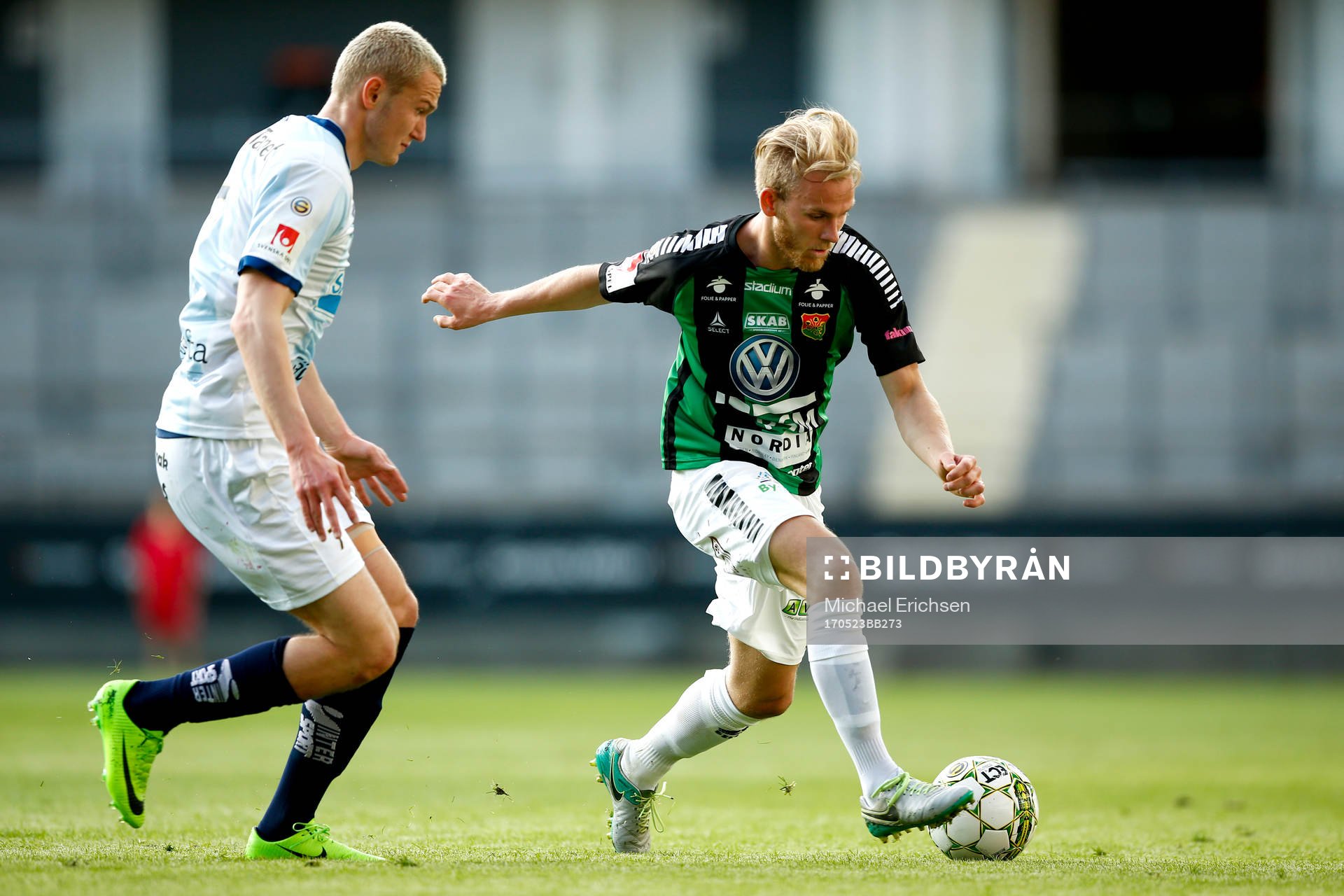 Gefles Piotr Johansson och GAIS Niclas Andersén