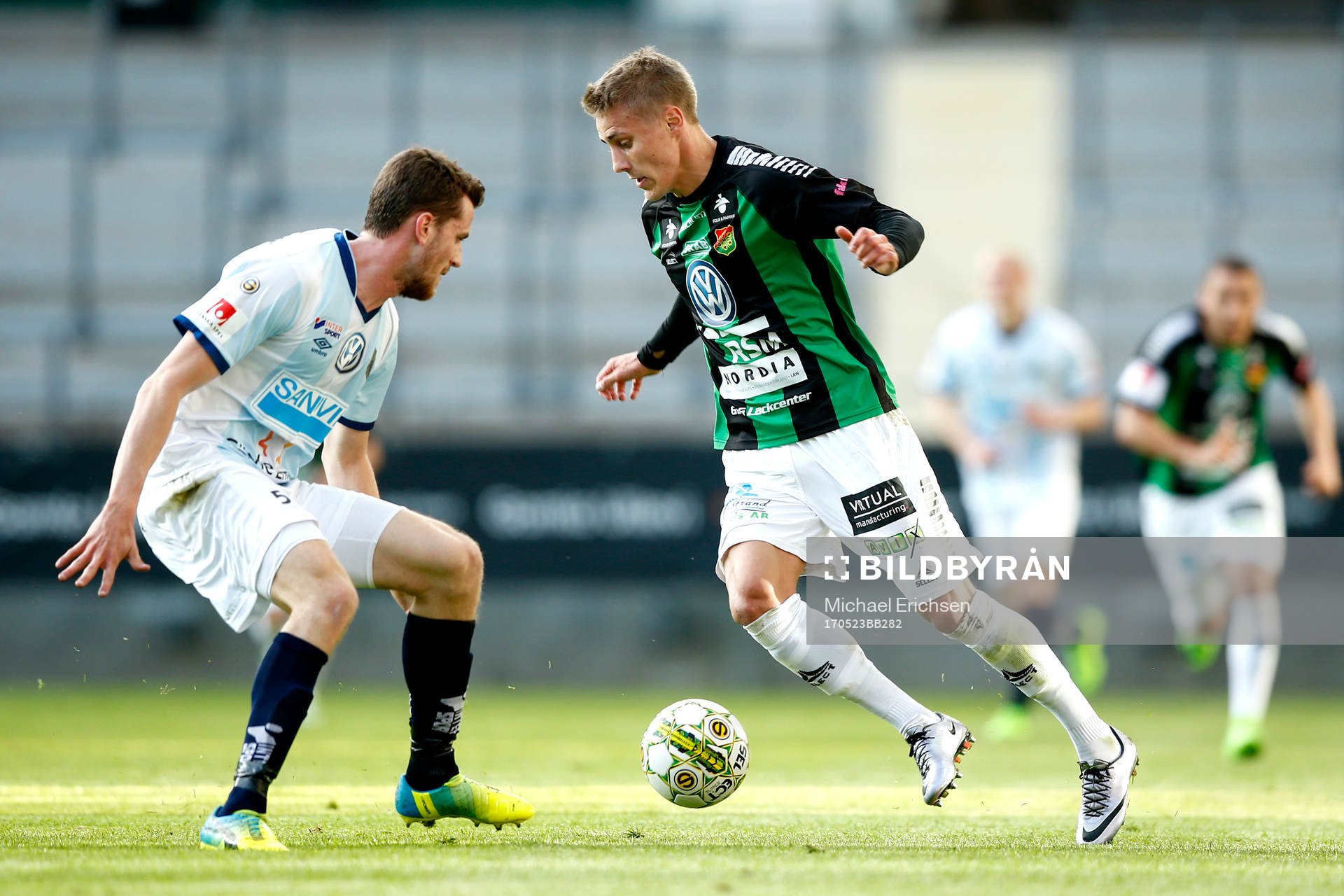 Gefles Jesper Björkman och GAIS Erik Westermark