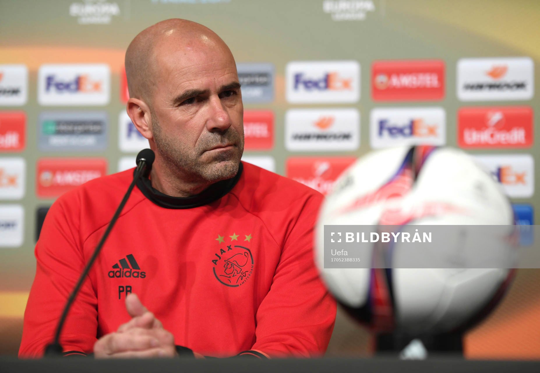 Ajax head coach Peter Bosz