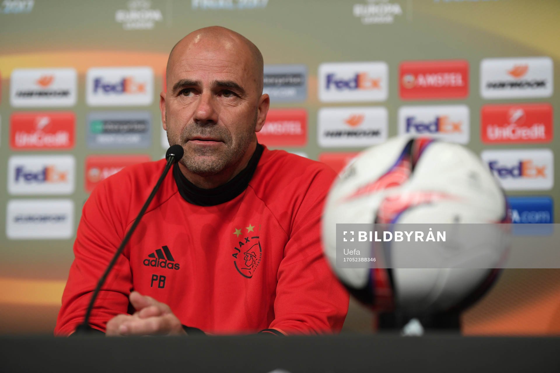 Ajax head coach Peter Bosz
