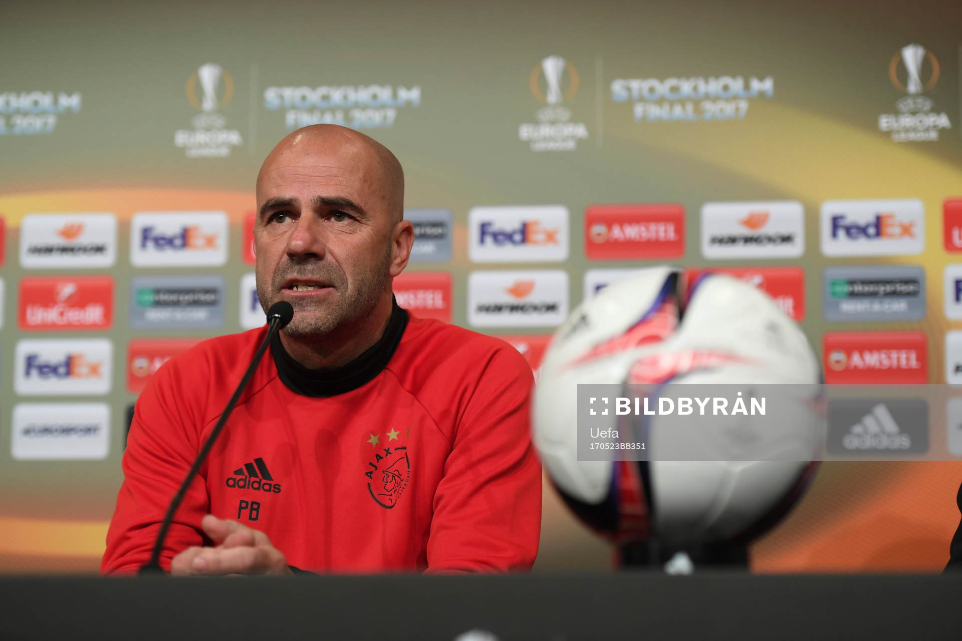 Ajax head coach Peter Bosz