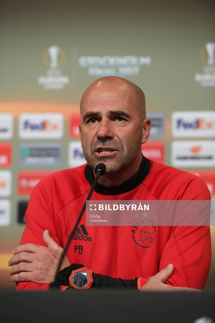 Ajax head coach Peter Bosz