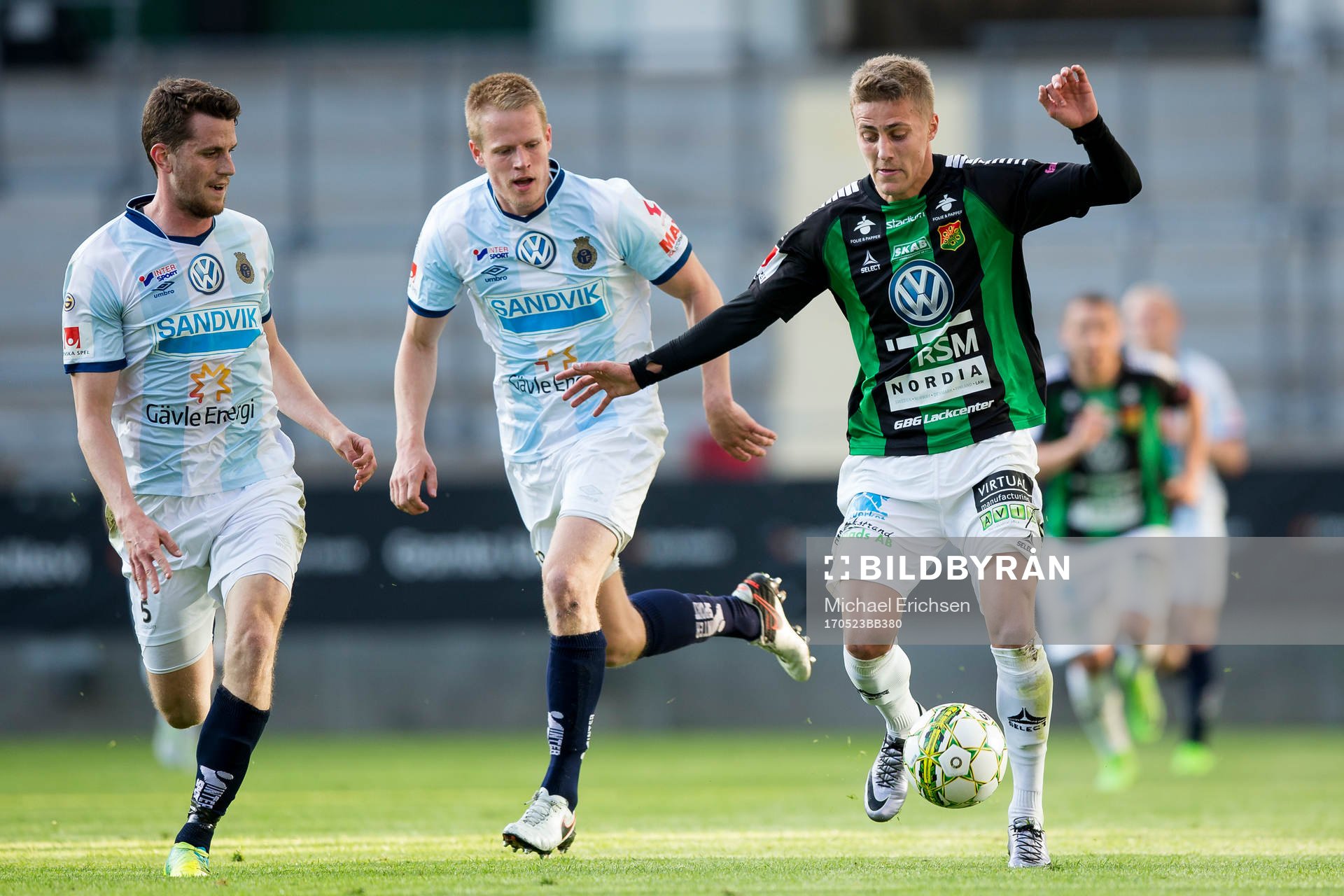 GAIS Erik Westermark mot Gefles Jesper Björkman och Anton