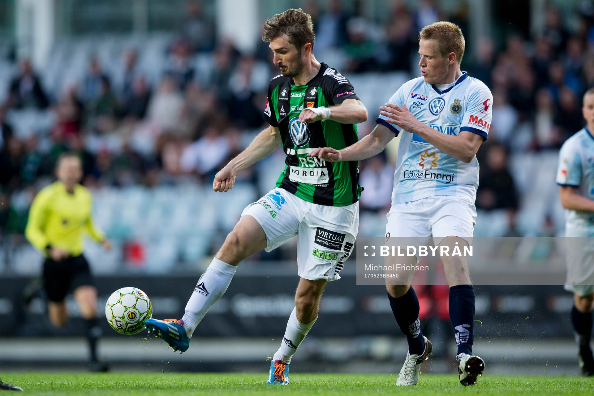 GAIS Dardan Rexhepi mot Gefles Martin Rauschenberg Brorsen