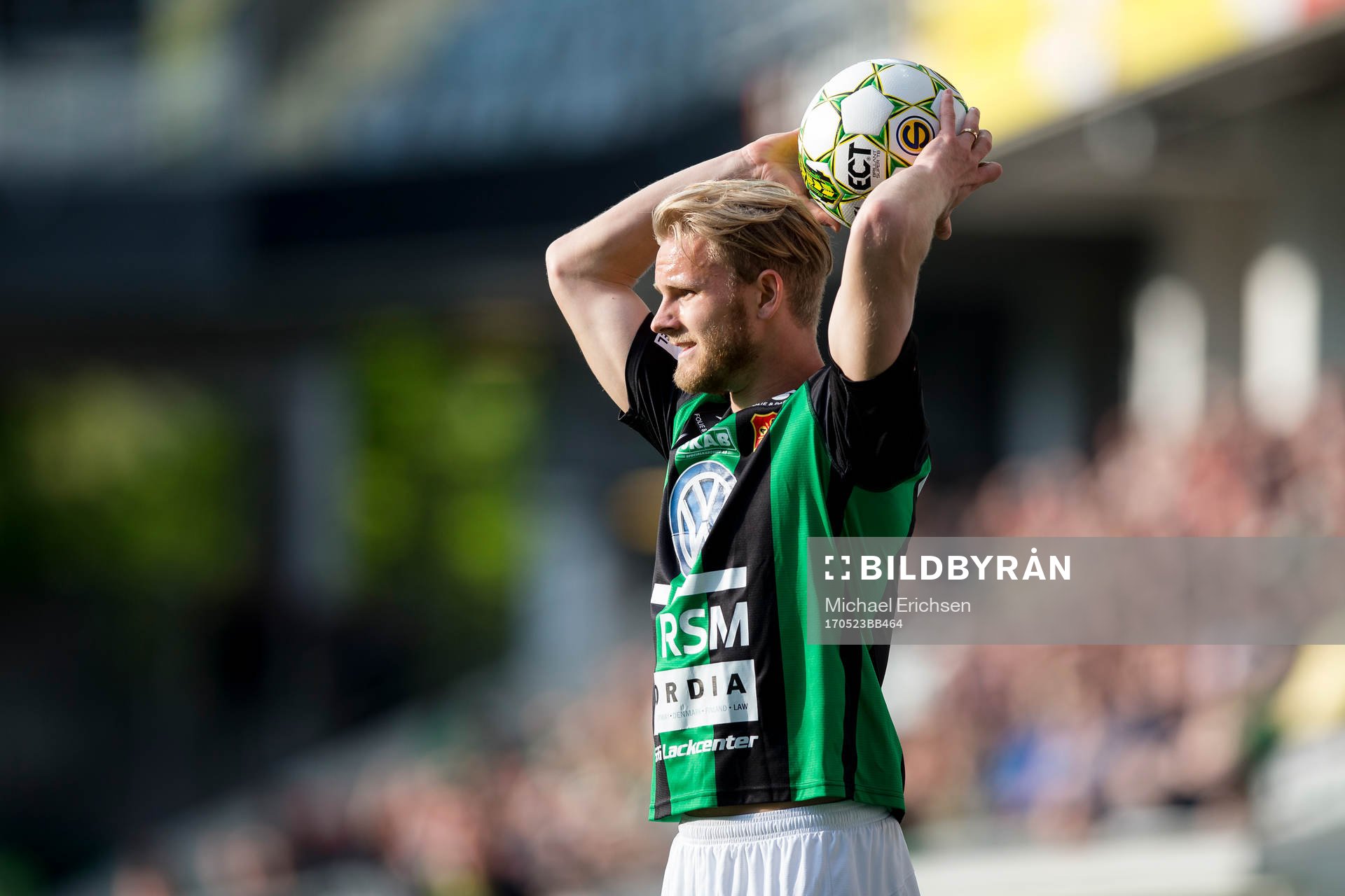GAIS Niclas Andersén med ett inkast
