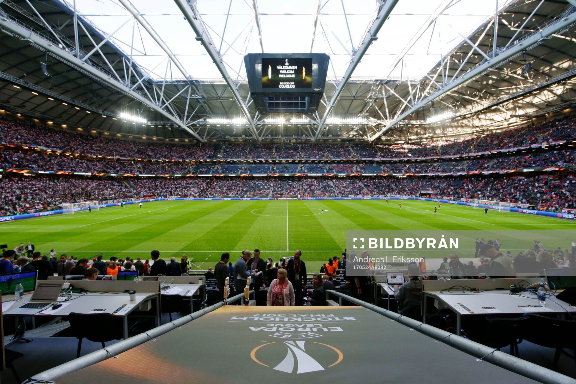 Översikt av Friends Arena