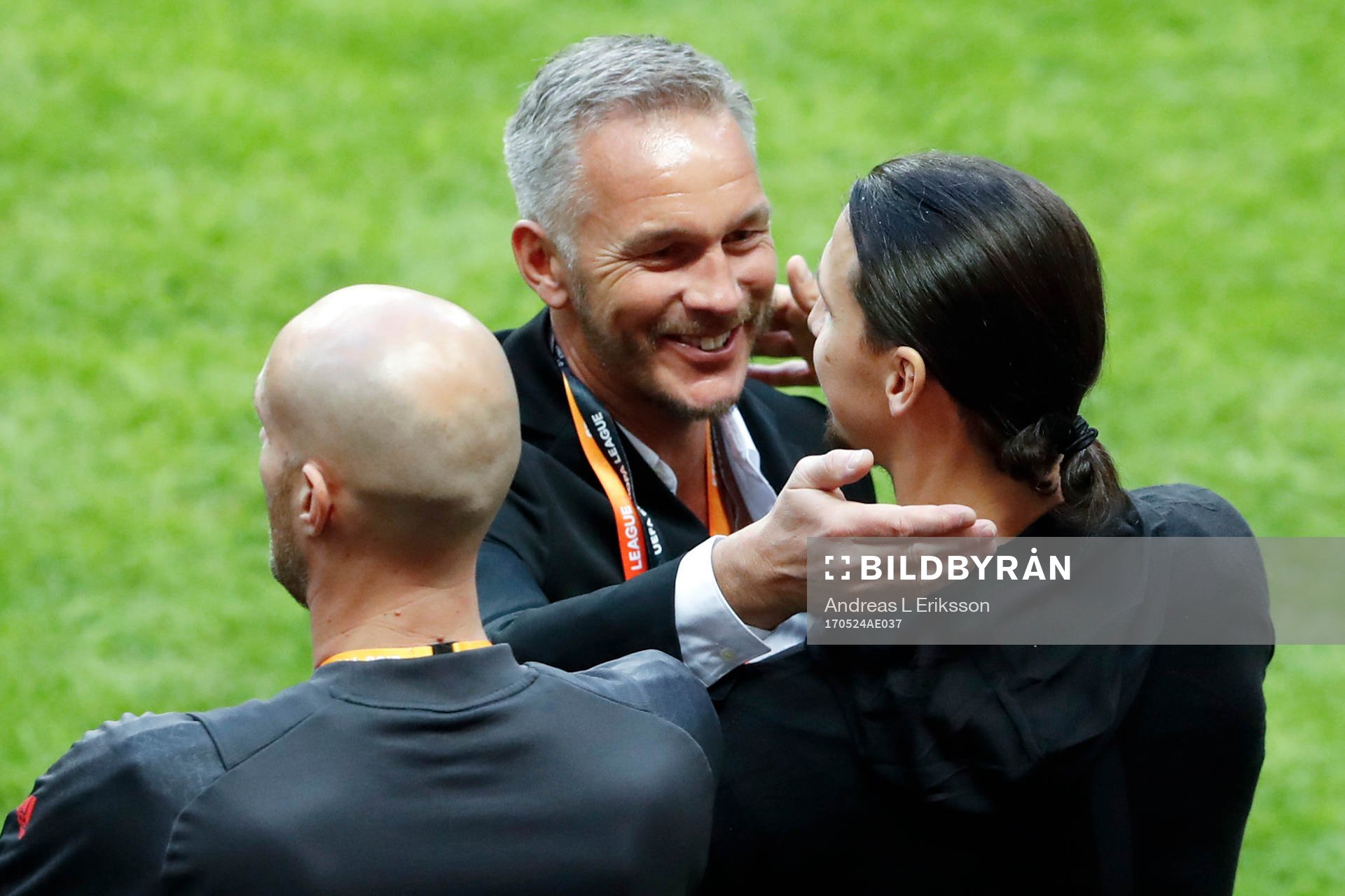 Patrik Andersson och Manchester Uniteds Zlatan Ibrahimovic