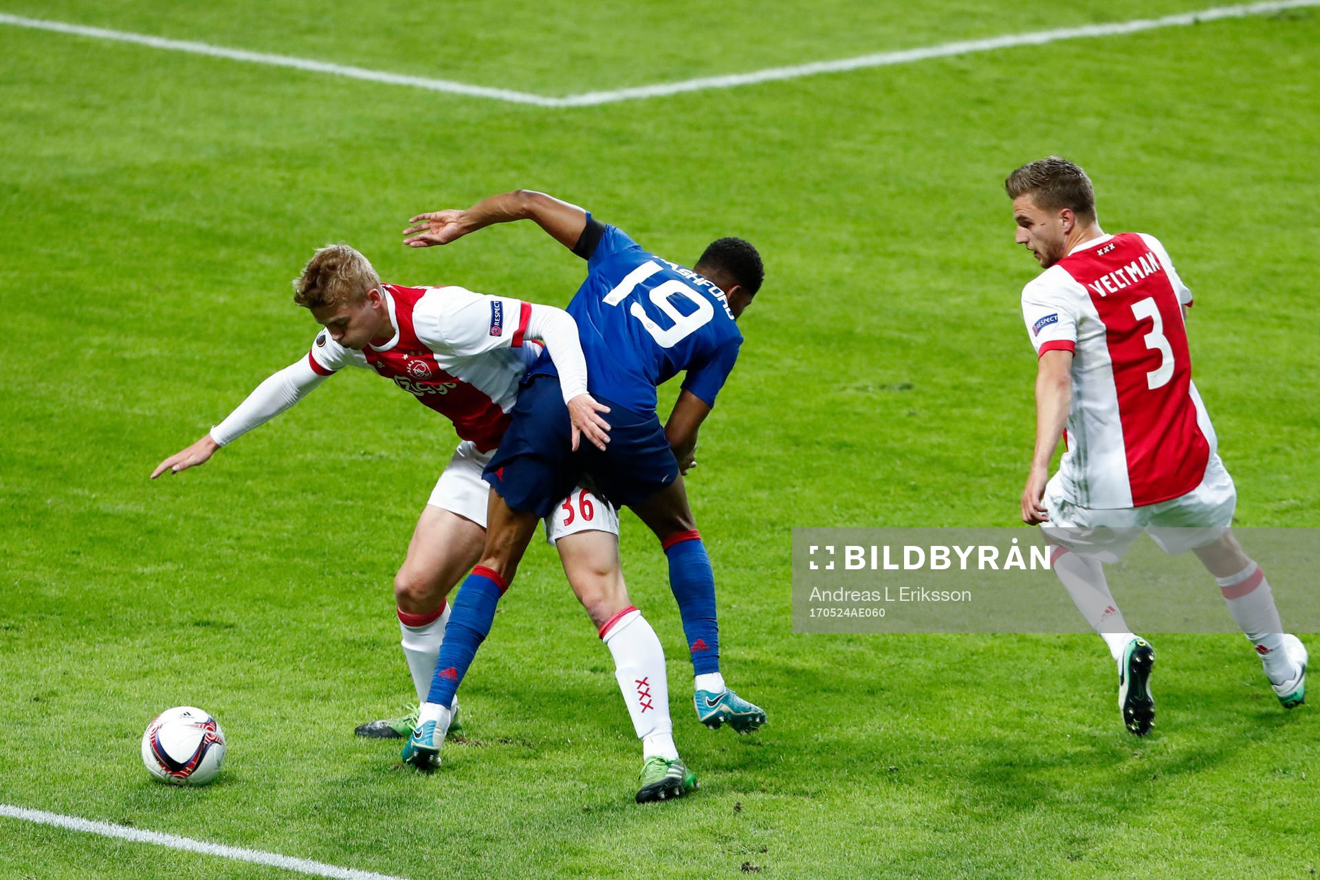 Ajax Joël Veltman ser Matthijs de Ligt och Manchester
