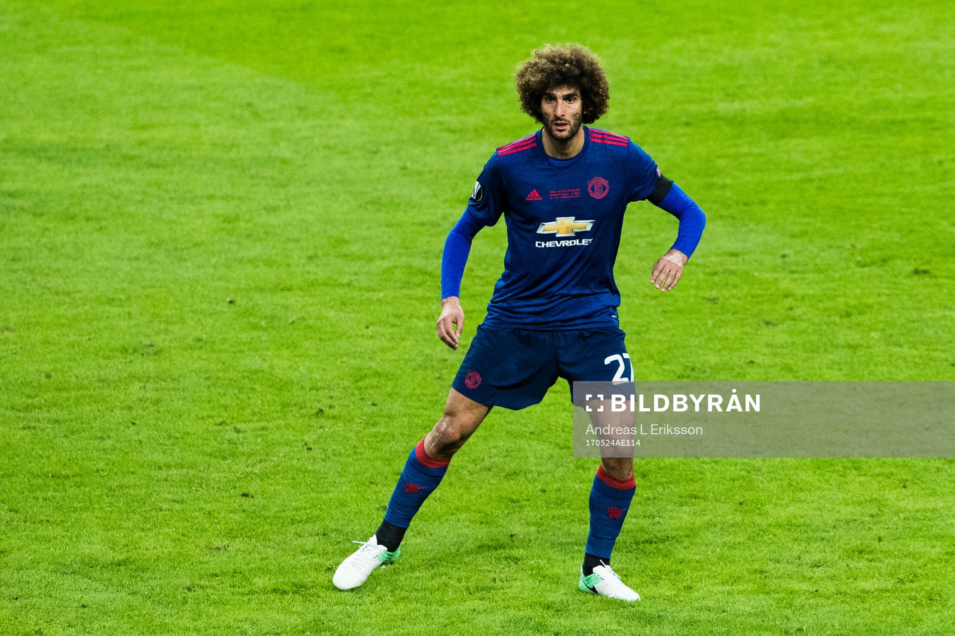 Manchester Uniteds Marouane Fellaini