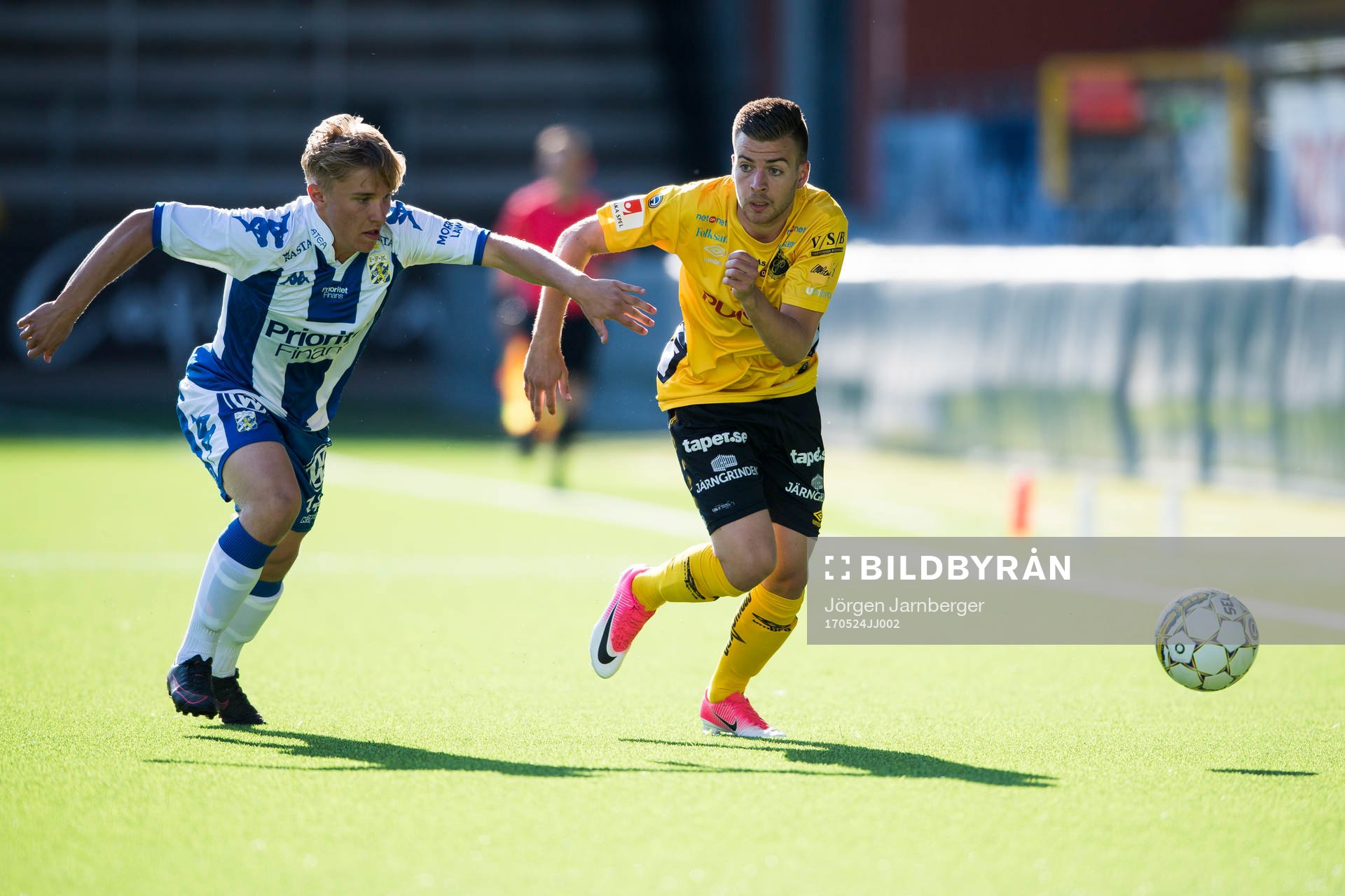 Elfsborgs Oscar Iglicar Berntsson och IFK Göteborgs Edvin