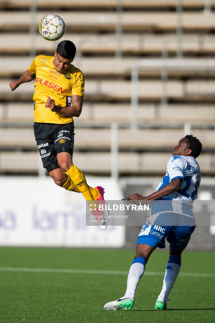 Elfsborgs Rami Kaib och IFK Göteborgs Lawson Sabah