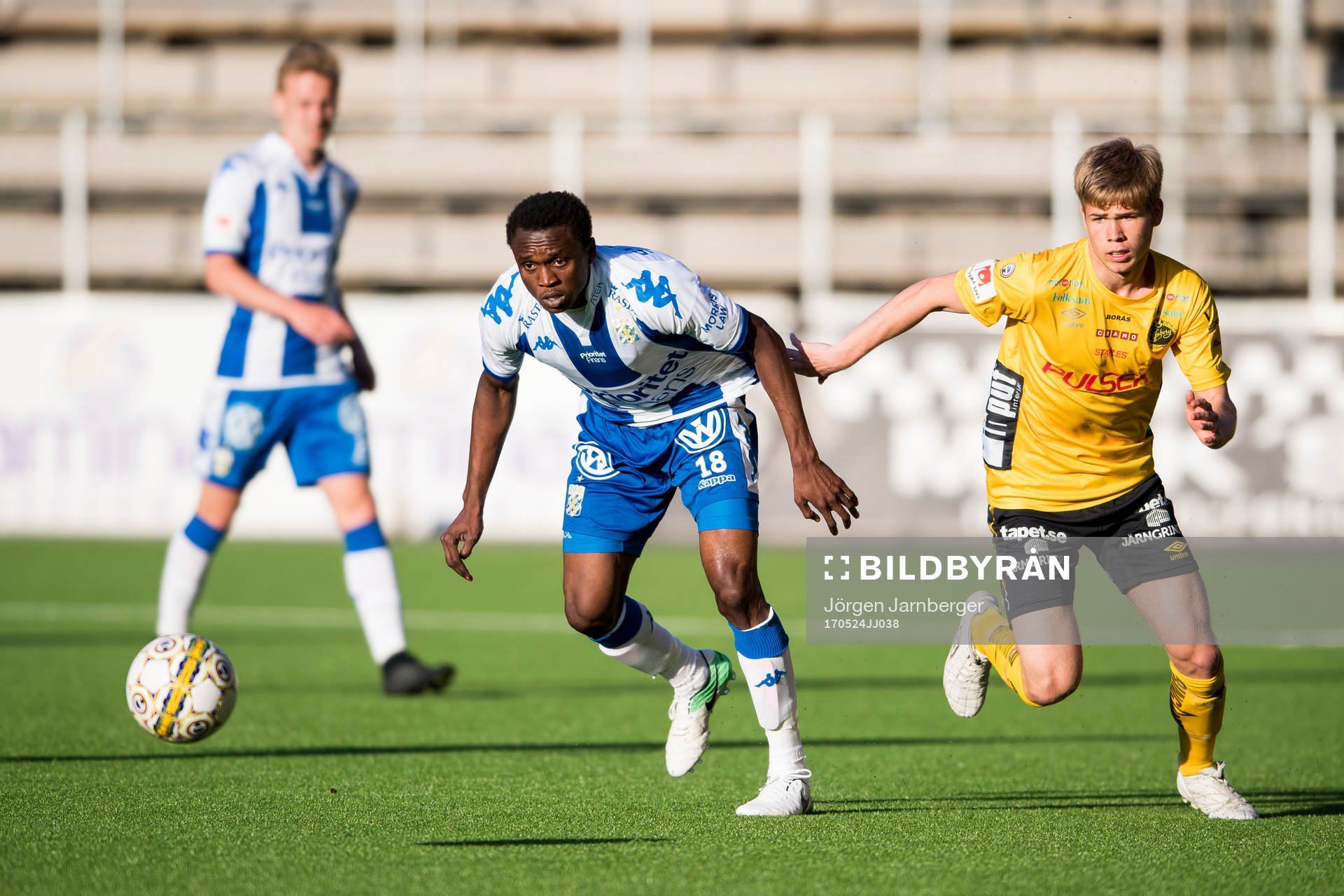 IFK Göteborgs Lawson Sabah och Elfsborgs Anton Thorsson