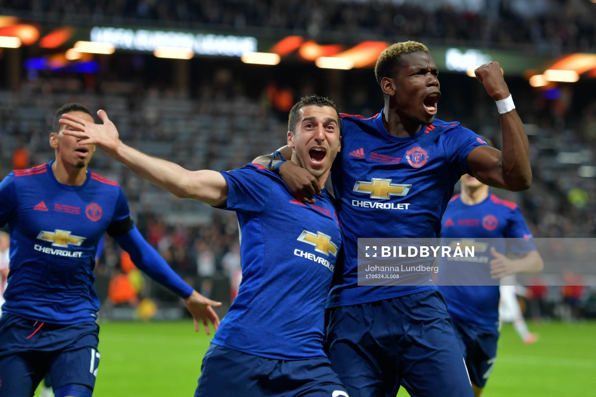 Manchester Uniteds Henrikh Mkhitaryan, målskytt till 0-2,